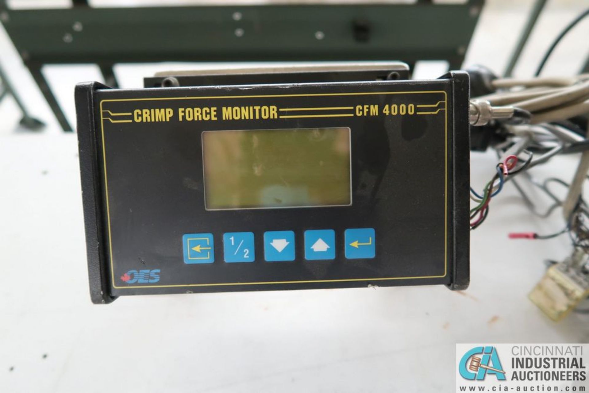 WIRE CRIMPER / TERMINATOR MACHINE WITH OES CFM4000 CRIMP FORCE MONITOR - Image 4 of 4
