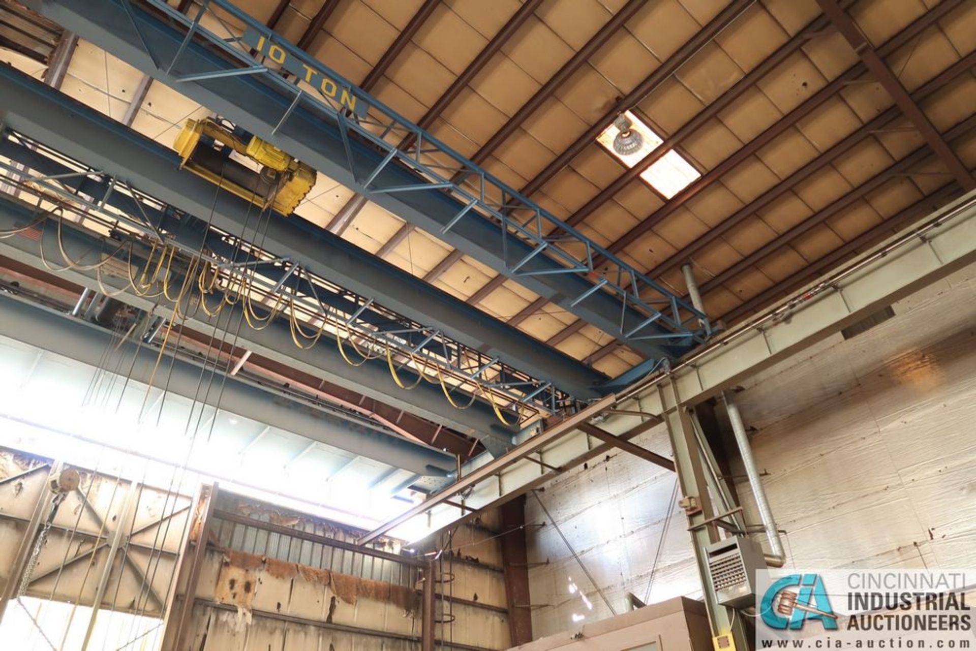 **OVERALL LOTS 268, 269 and 270 - 60' X 320' APPROX. CRANE SYSTEM **Subject to bid confirmation** - Image 6 of 14