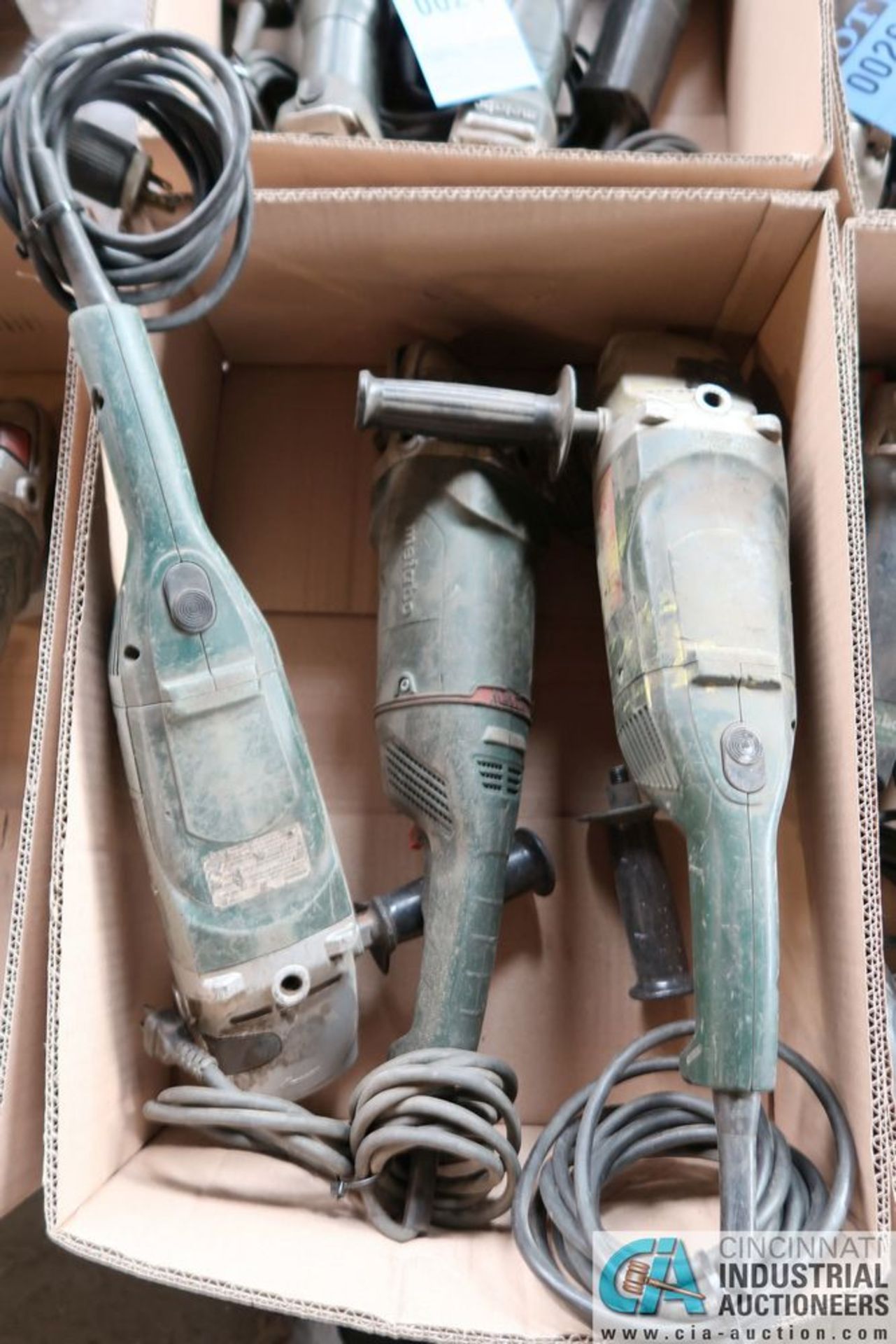 7" METABO ELECTRIC RIGHT ANGLE GRINDERS