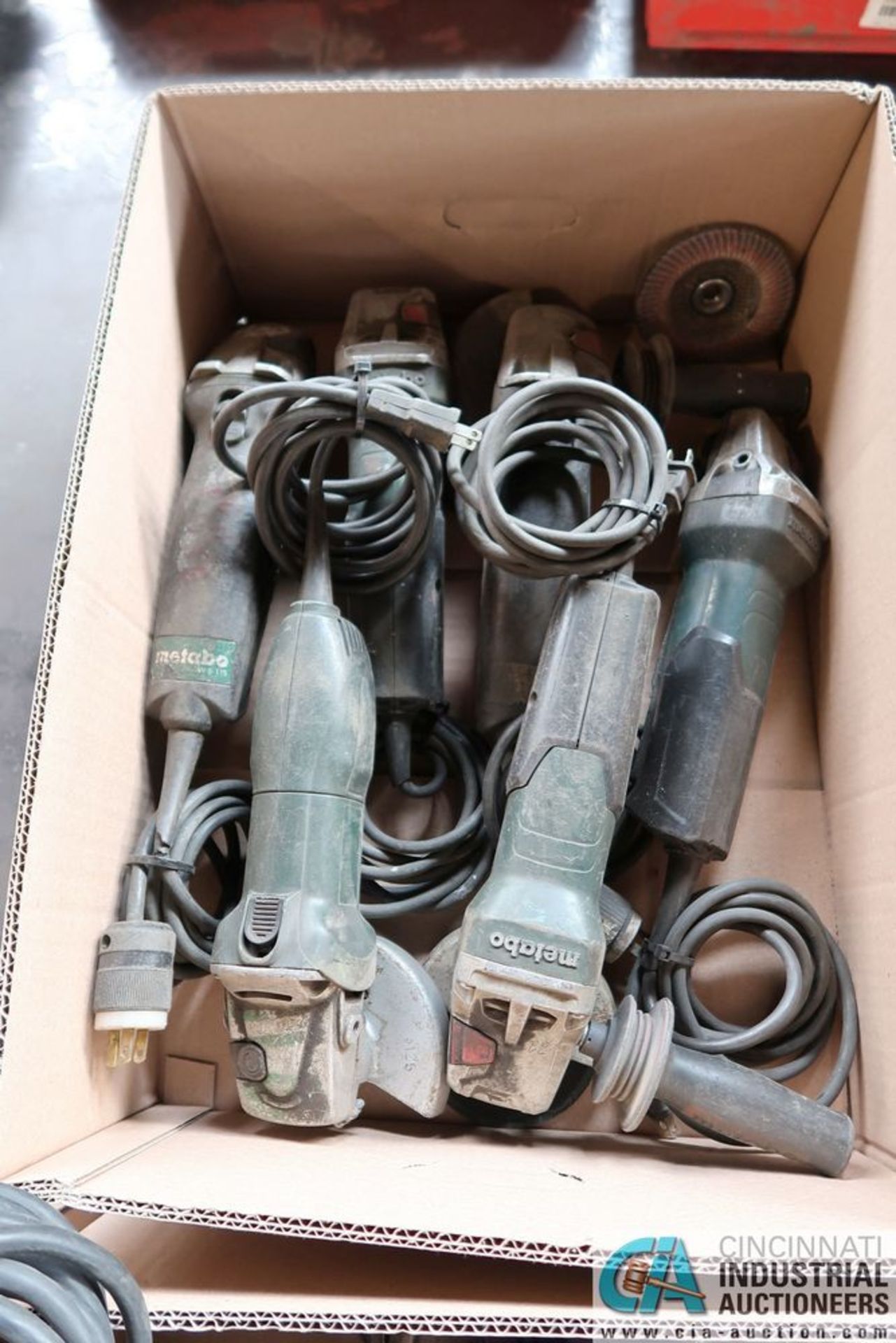 4-1/2" 7" METABO ELECTRIC RIGHT ANGLE GRINDERS