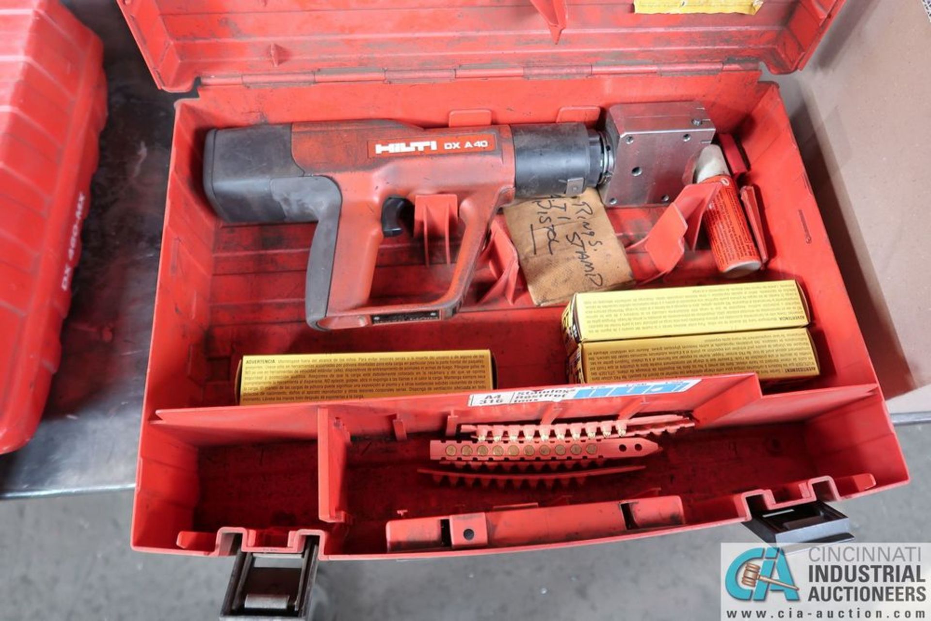 HILTI MODEL DXA40 POWDER-ACTUATED FASTENER