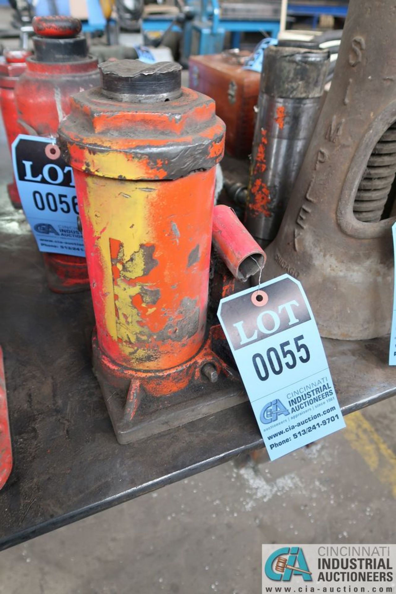 20 TON NORCO HYDRAULIC BOTTLE JACK