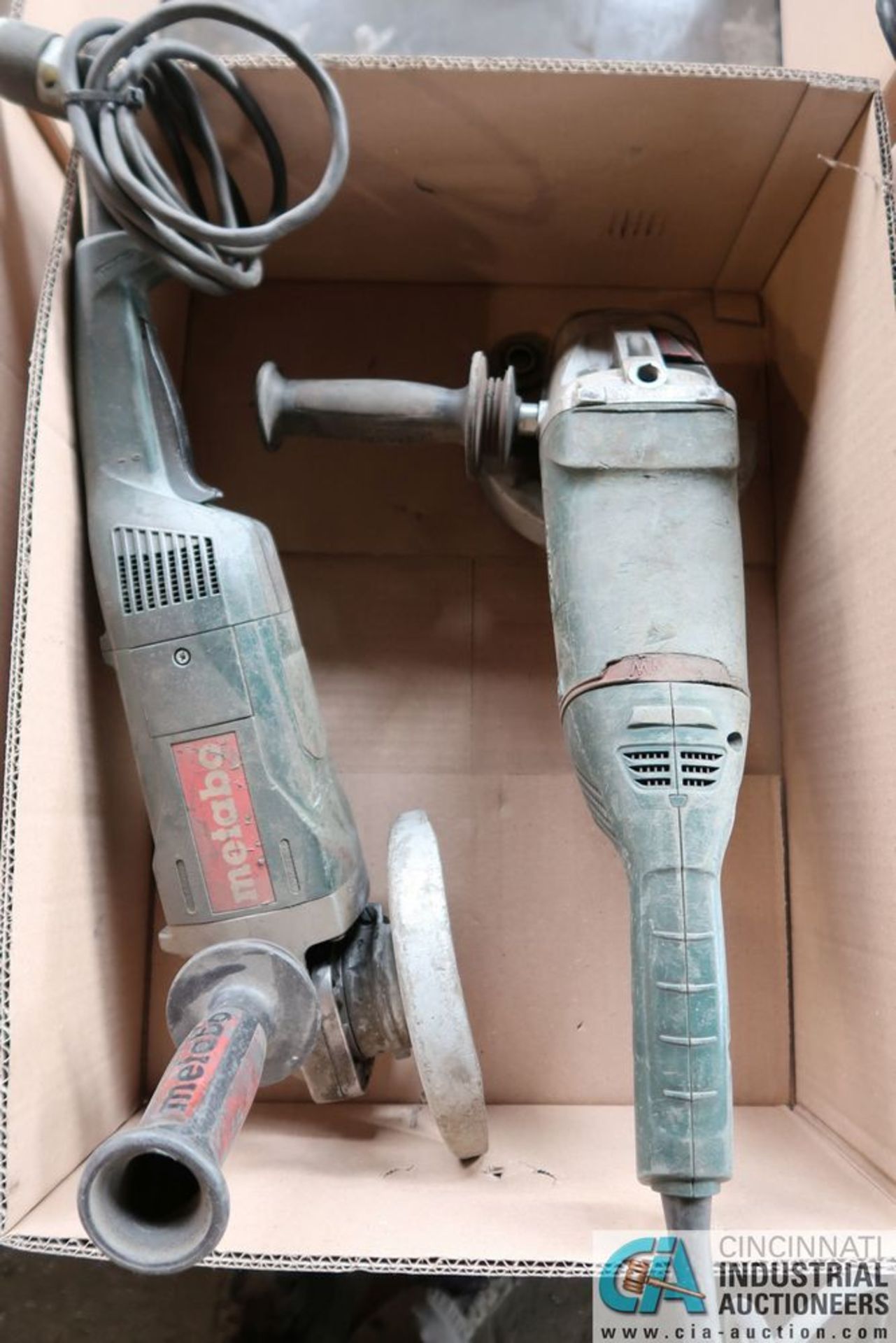 7" METABO ELECTRIC RIGHT ANGLE GRINDERS