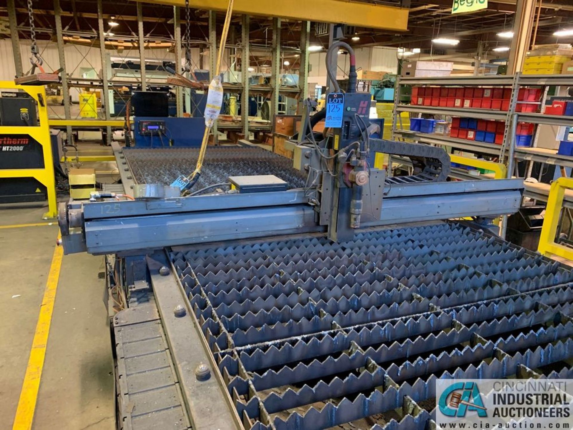 MESSER PM DUAL TABLE CNC PLASMA TABLE(UPDATED APPROX. 2011)**Loading Fee Due the "ERRA", $2,250.00** - Image 7 of 23