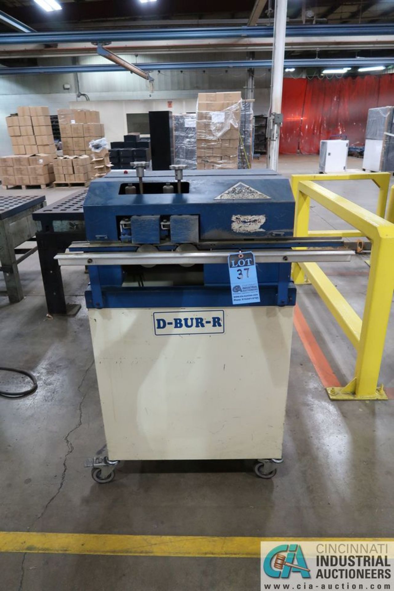 D-BUR-R MODEL 131 ELECTRIC PORTABLE EDGE DEBURRER; S/N 3909**Loading Fee Due the "ERRA", $100.00**