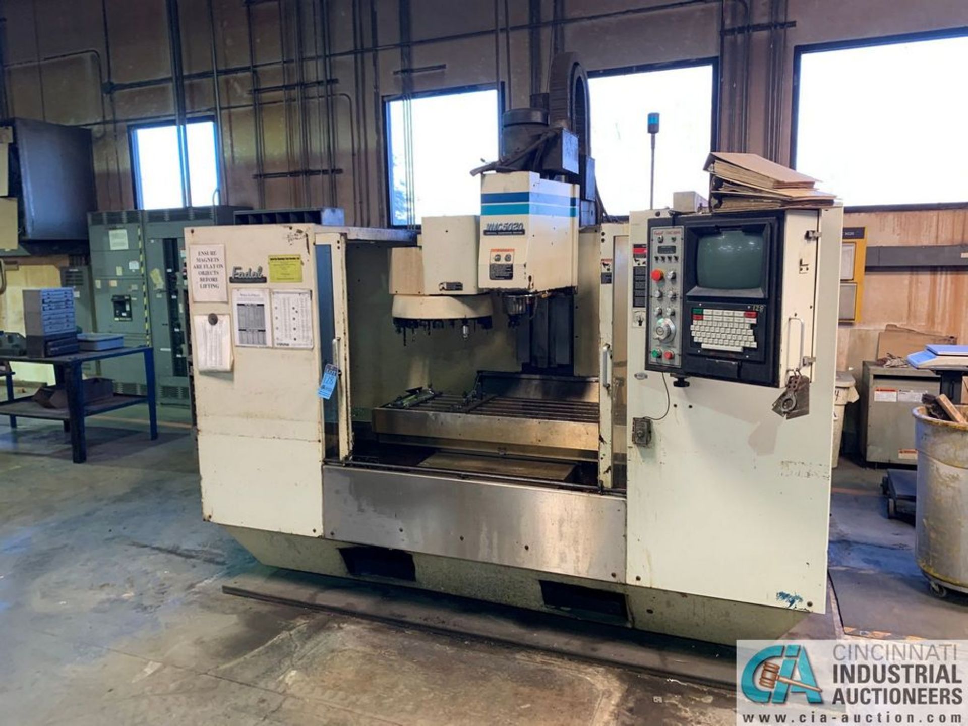 FADAL MODEL VMC5020 CNC VERTICAL MACHINING CENTER; S/N 9804911**Loading Fee Due the "ERRA", $500.00* - Image 2 of 14