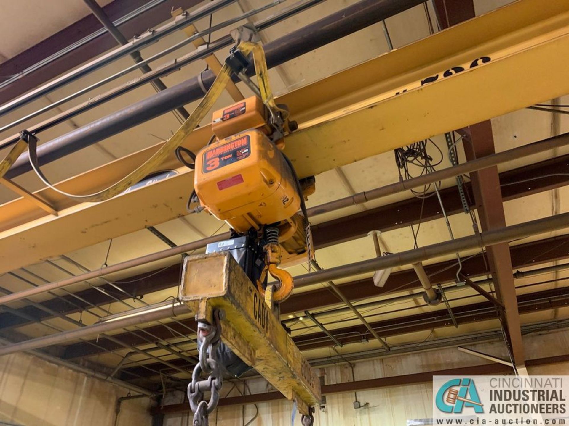3 TON X 31' SPAN X 50'L (APPROX.) FREE-STANDING OVERHEAD CRANE SYSTEM**Loading Fee Due "ERRA", $TBD* - Image 7 of 12