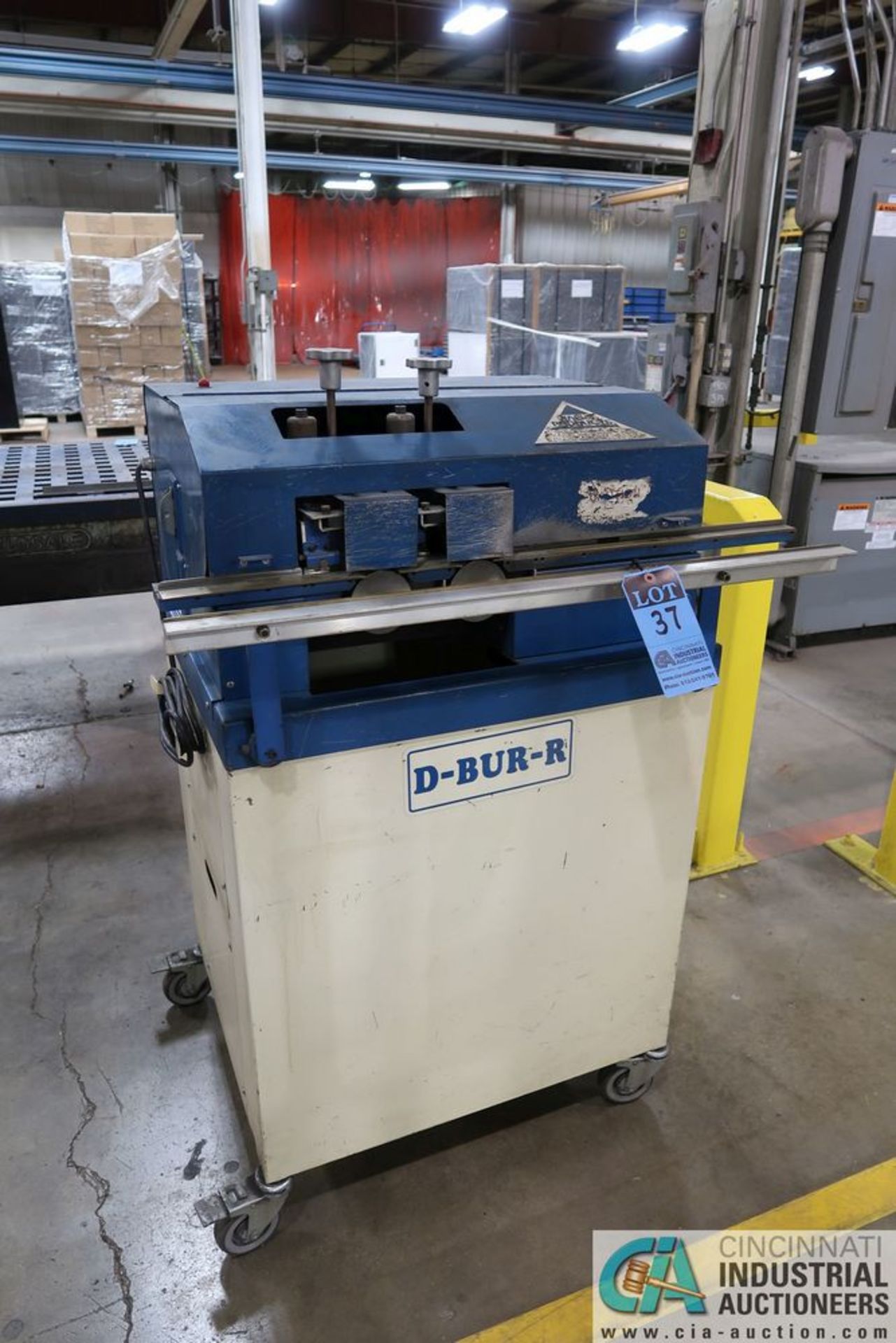 D-BUR-R MODEL 131 ELECTRIC PORTABLE EDGE DEBURRER; S/N 3909**Loading Fee Due the "ERRA", $100.00** - Image 2 of 6