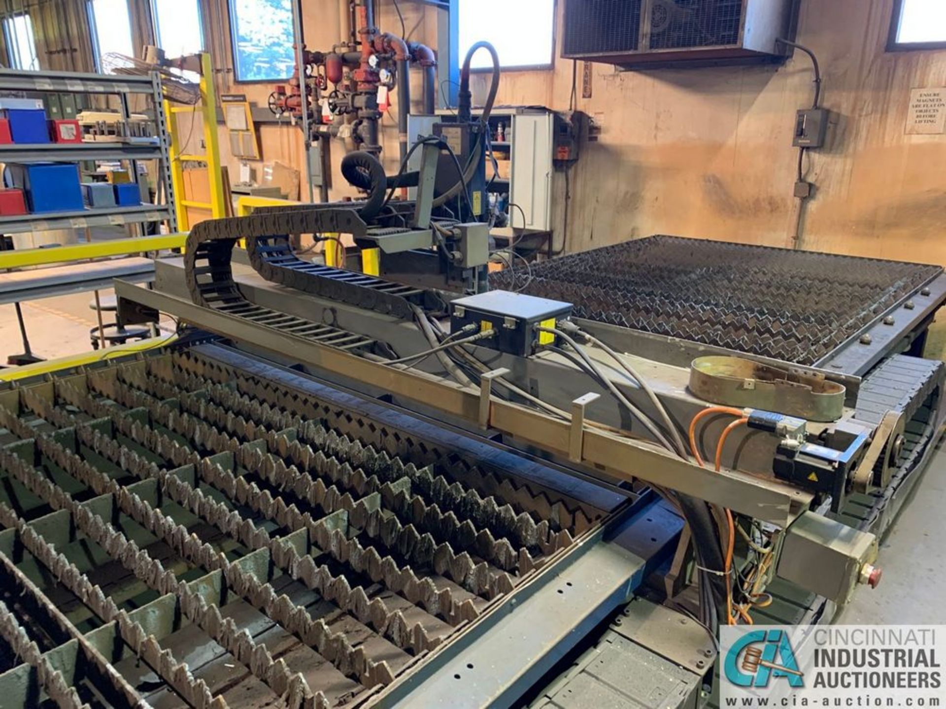 MESSER PM DUAL TABLE CNC PLASMA TABLE(UPDATED APPROX. 2011)**Loading Fee Due the "ERRA", $2,250.00** - Image 9 of 23