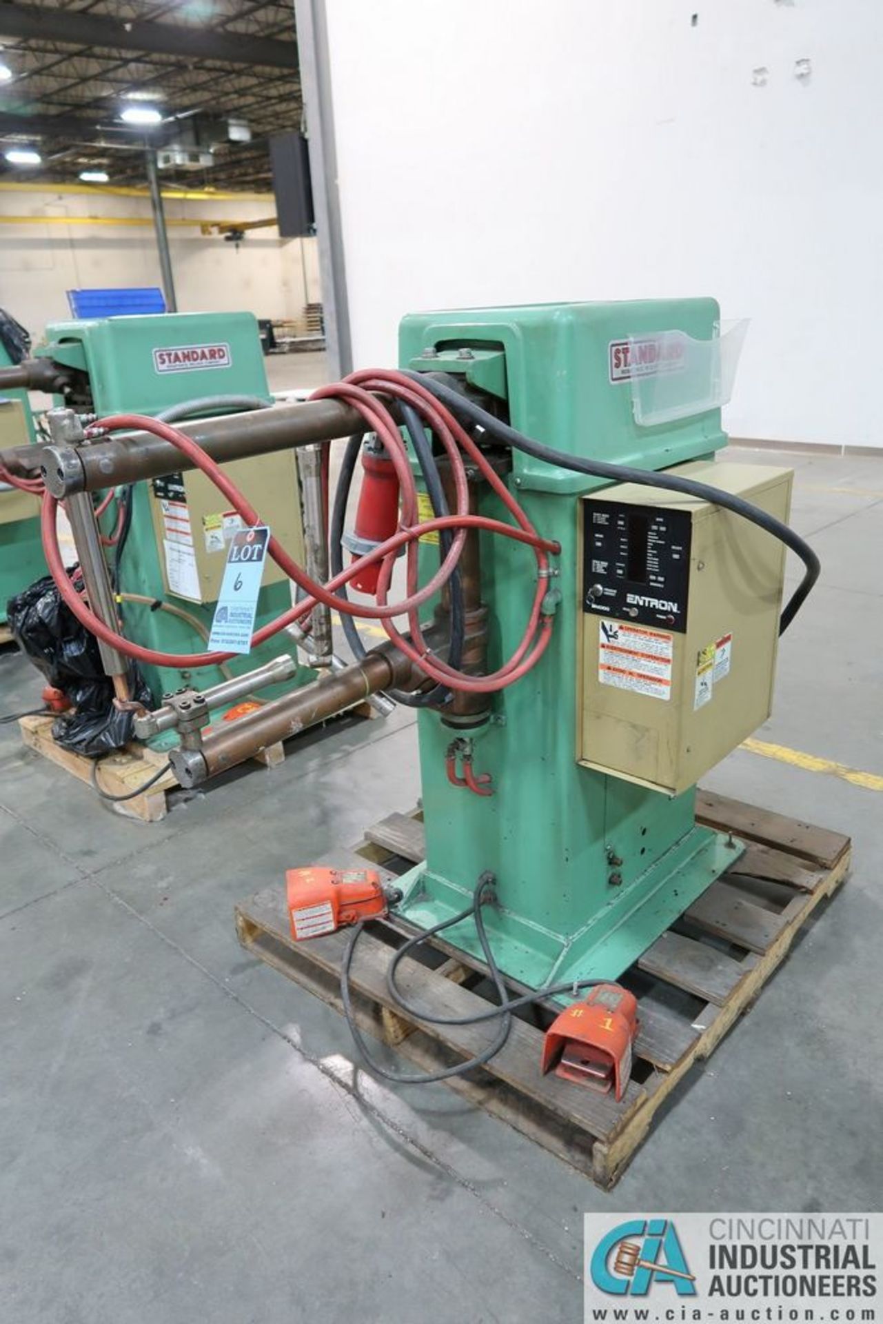 75 KVA STANDARD TYPE AR3-24-75 ROCKER ARM SPOT WELDER; S/N 3032 **Loading Fee Due the "ERRA" Chicago