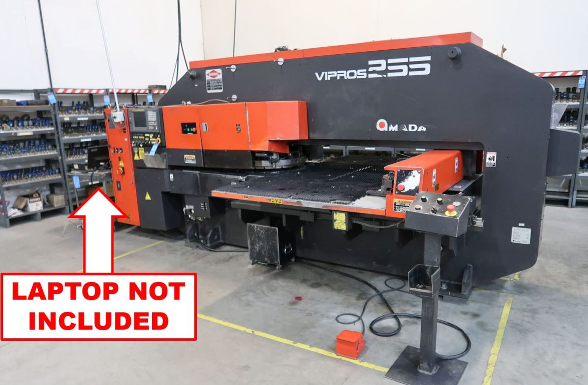22 TON AMADA VIPROS 255 CNC TURRET PUNCH; S/N AVP55145 **Loading Fee Due the "ERRA" Chicago