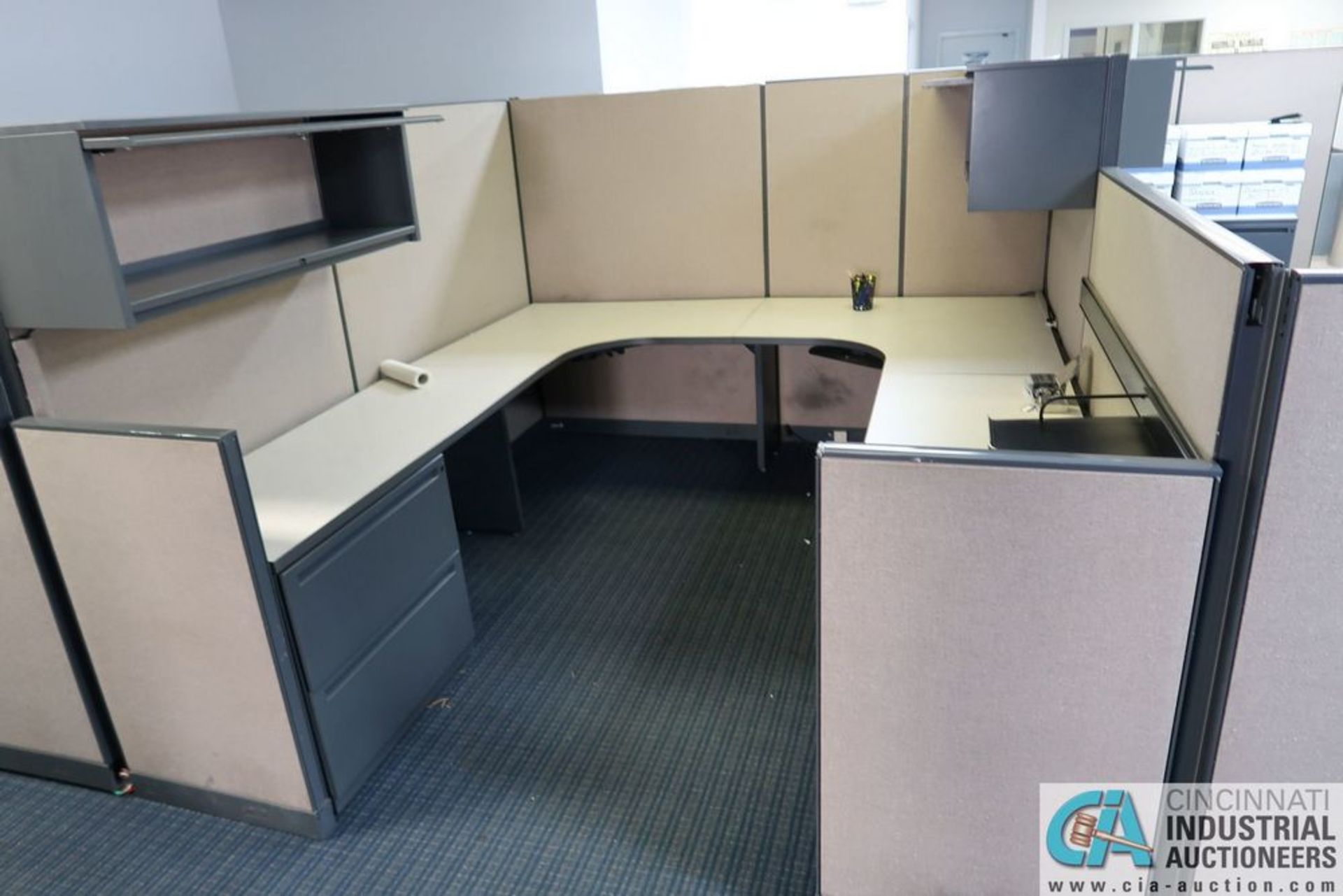 (LOT) OFFICE CUBICLES, (2) 72" X 72", (2) 100" X 92", (2) 112" X 96", (1) 216" X 72" - Image 9 of 10