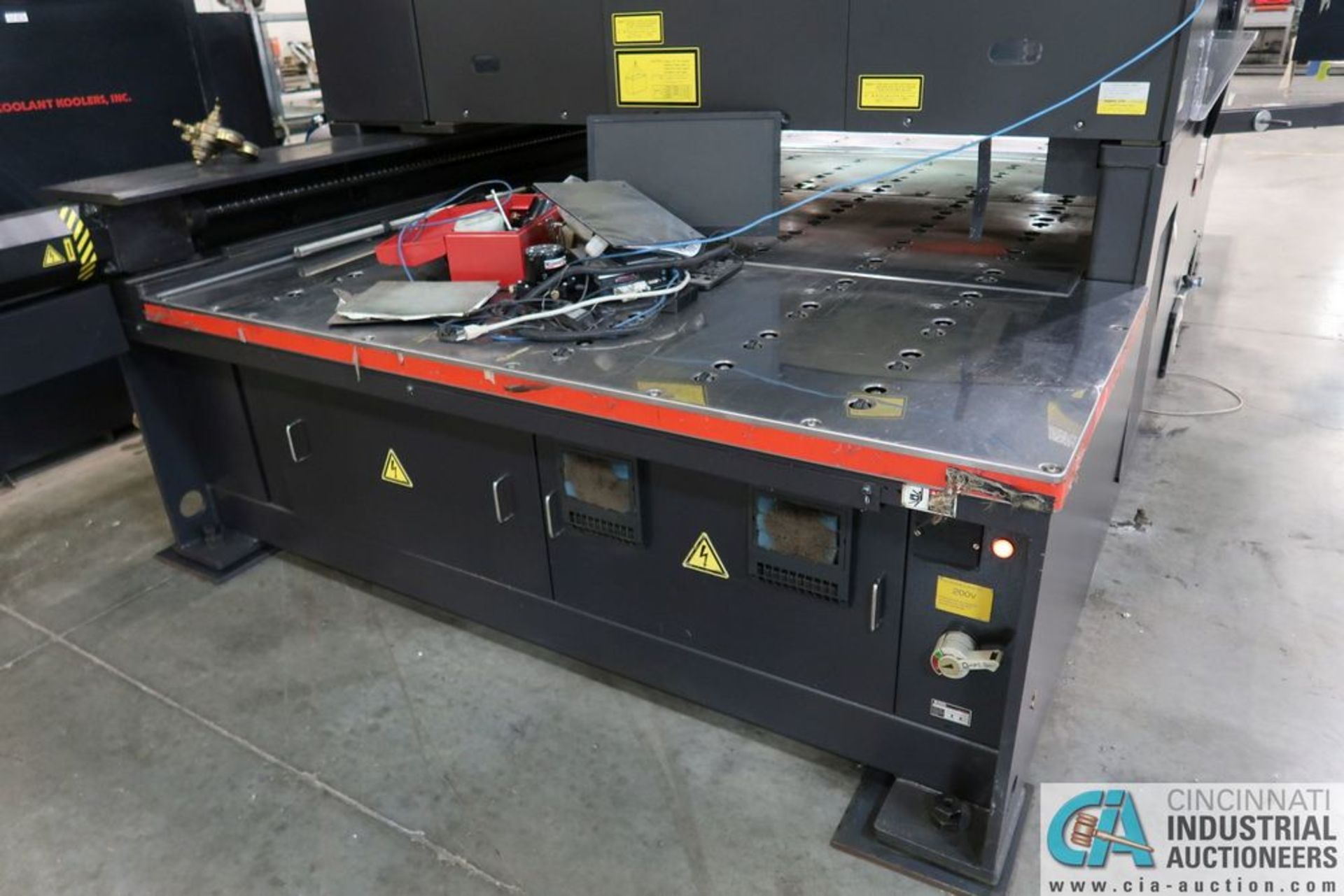 2,000 WATT AMADA MODEL LC2415A3 CNC LASER CUTTING MACHINE; S/N 25580524 **Loading Fee Due the "ERRA - Image 7 of 14