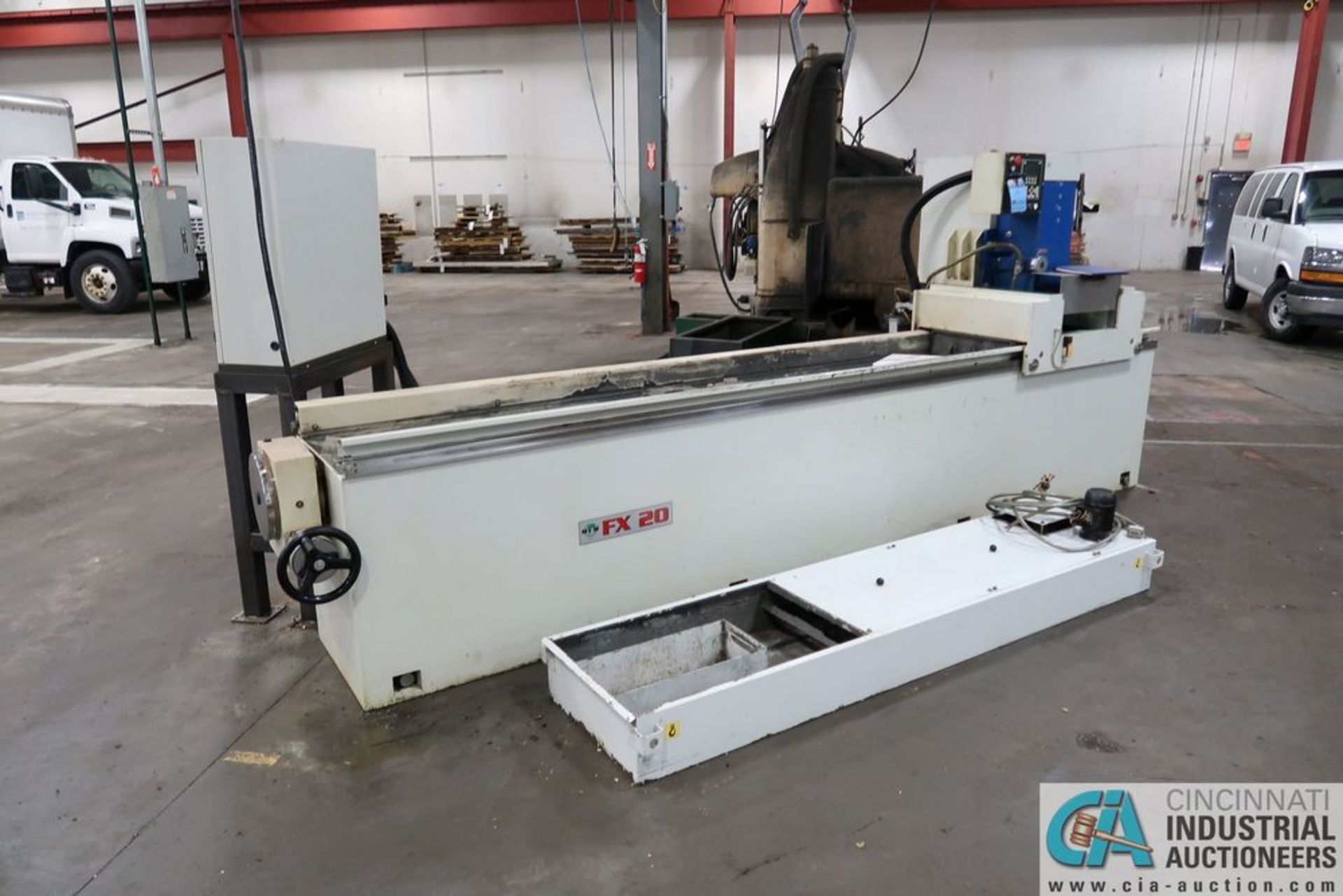 8" x 84" MVM MODEL FX20 AUTOMATIC KNIFE AND SURFACE GRINDER; **Loading Fee Due the "ERRA" Chicago - Image 2 of 10