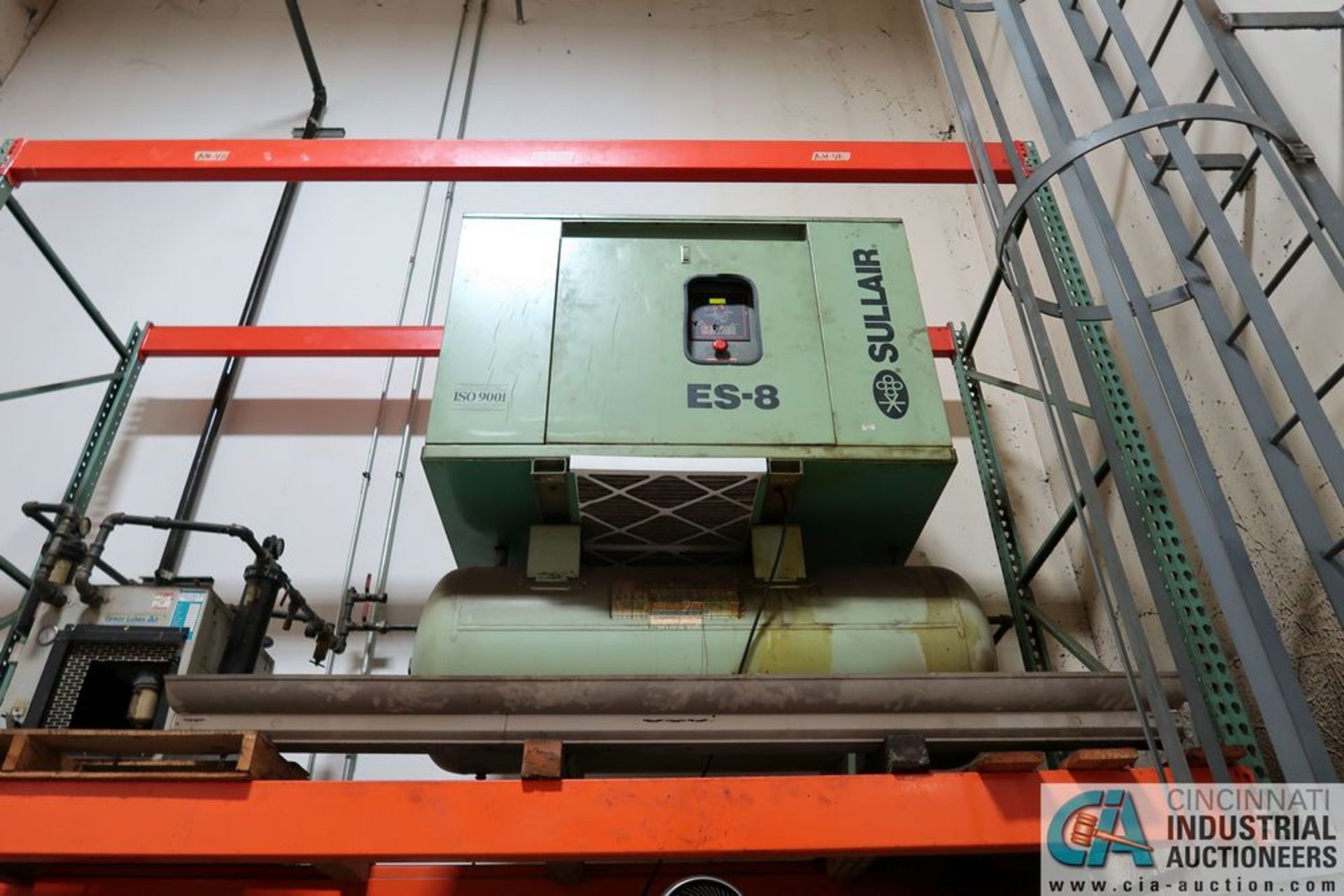 30 HP SULAIR MODEL ES8 30H/A/SUL ROTARY SCREW AIR COMPRESSOR; S/N N/A **Loading Fee Due the "ERRA"