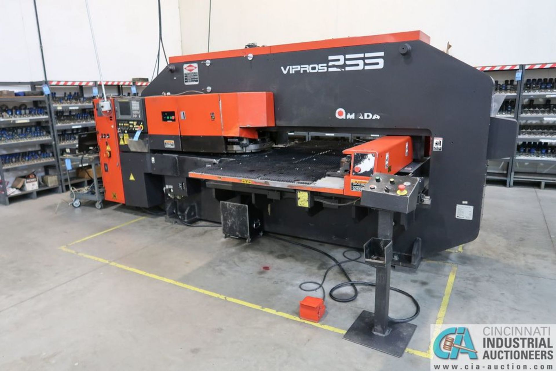 22 TON AMADA VIPROS 255 CNC TURRET PUNCH; S/N AVP55145 **Loading Fee Due the "ERRA" Chicago - Image 3 of 21