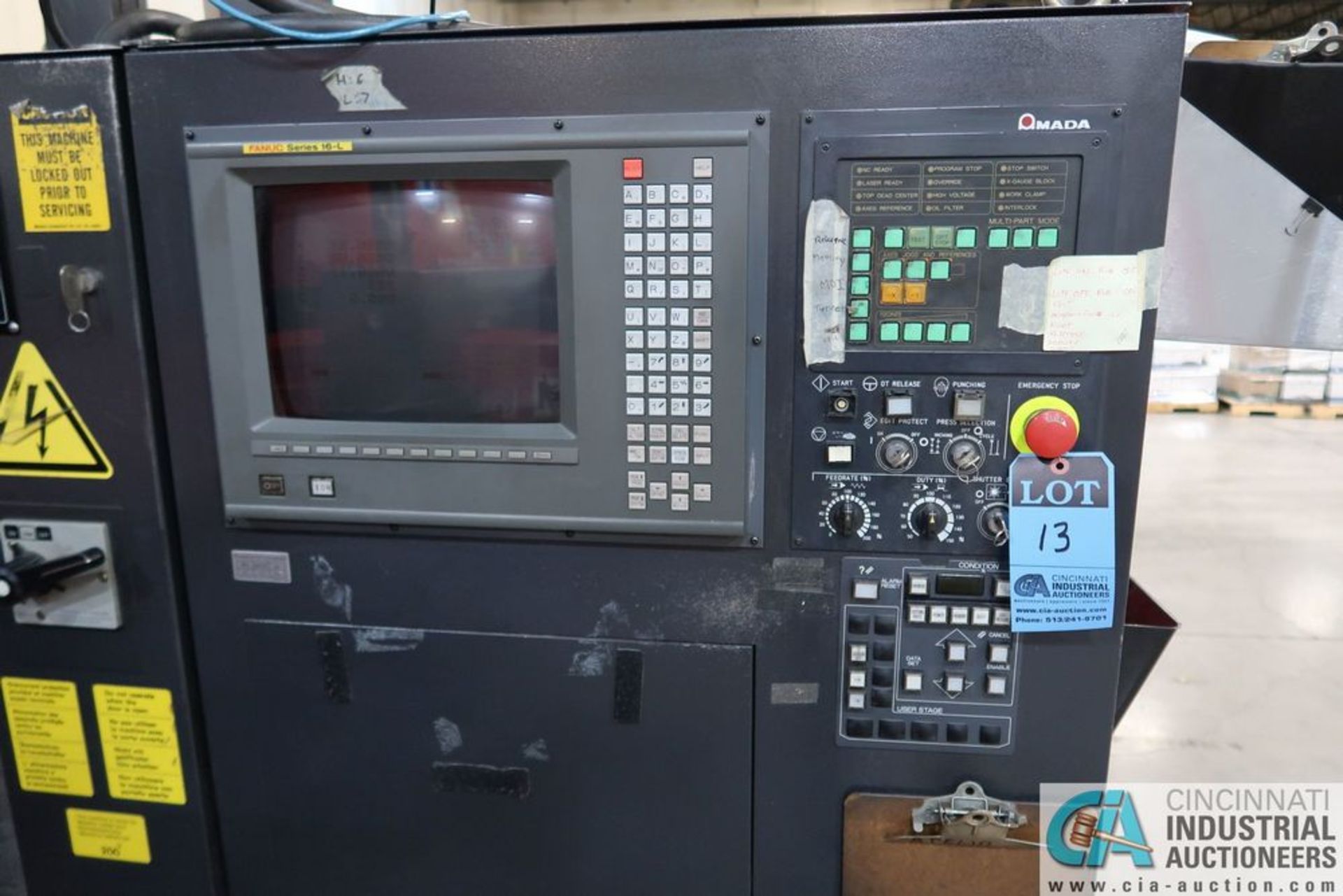 30 TON AMADA 357V APELIO III LASER CNC TURRET PUNCH; S/N 33570379 **Loading Fee Due the "ERRA" - Image 7 of 22