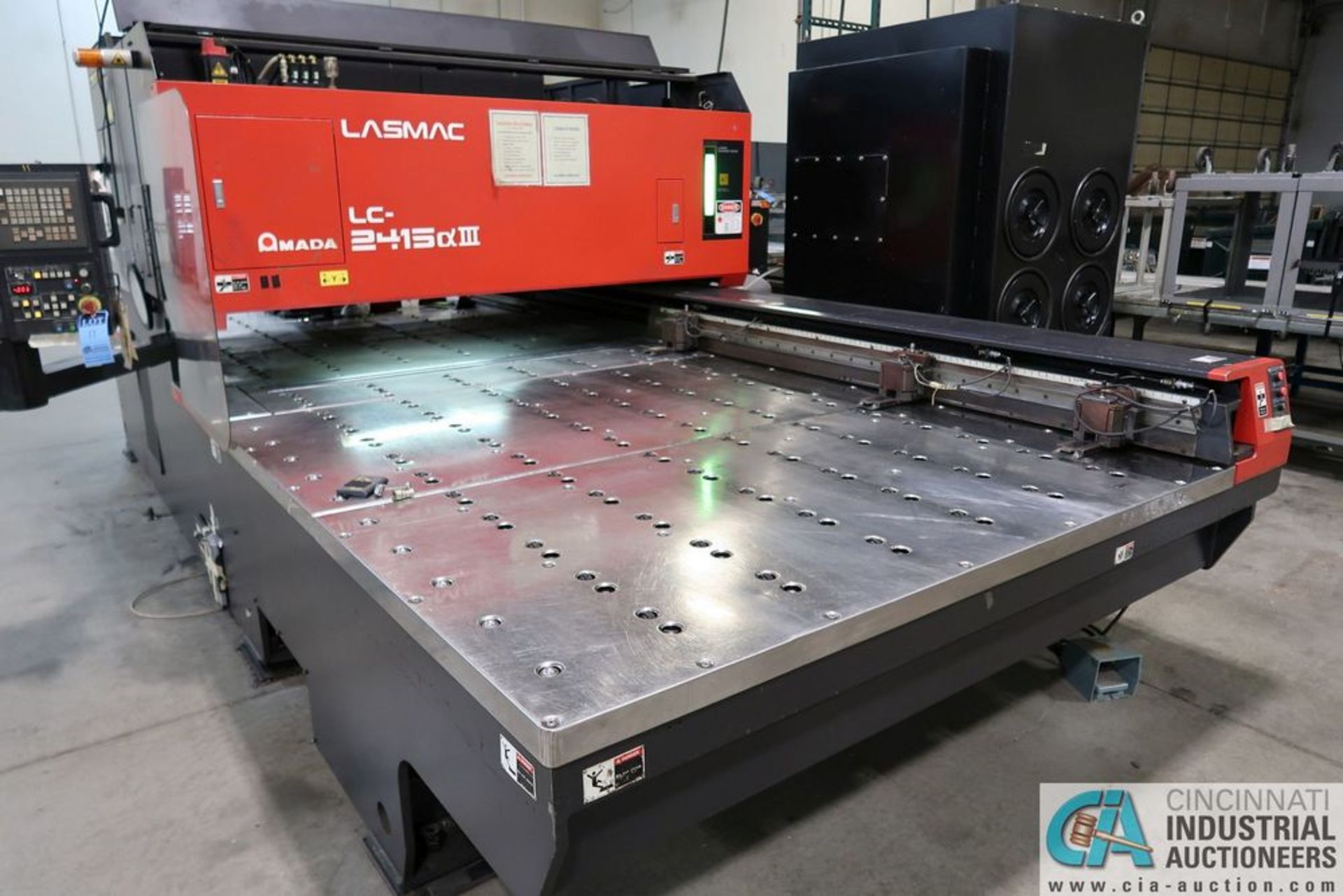 2,000 WATT AMADA MODEL LC2415A3 CNC LASER CUTTING MACHINE; S/N 25580524 **Loading Fee Due the "ERRA - Image 6 of 14