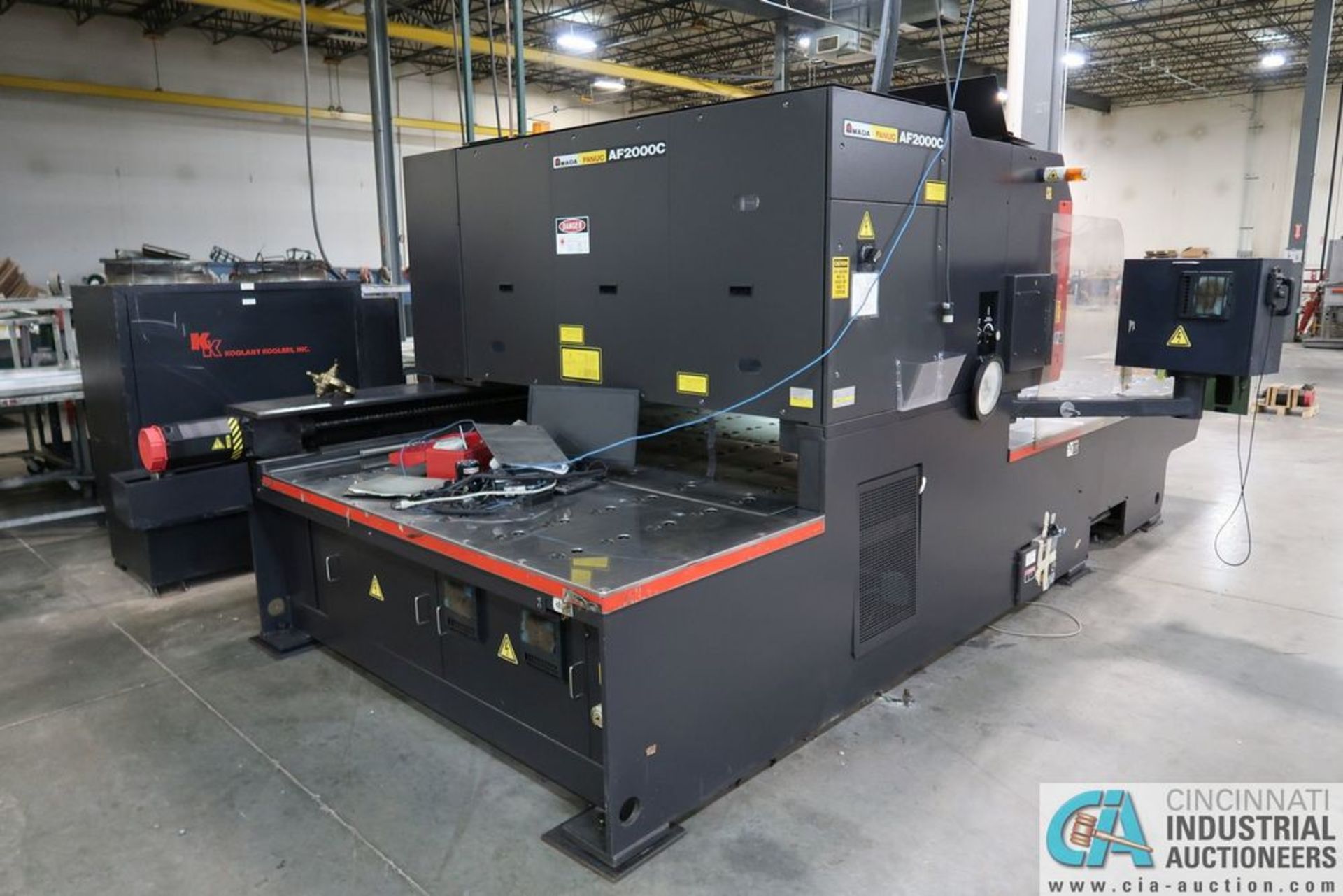 2,000 WATT AMADA MODEL LC2415A3 CNC LASER CUTTING MACHINE; S/N 25580524 **Loading Fee Due the "ERRA - Image 2 of 14