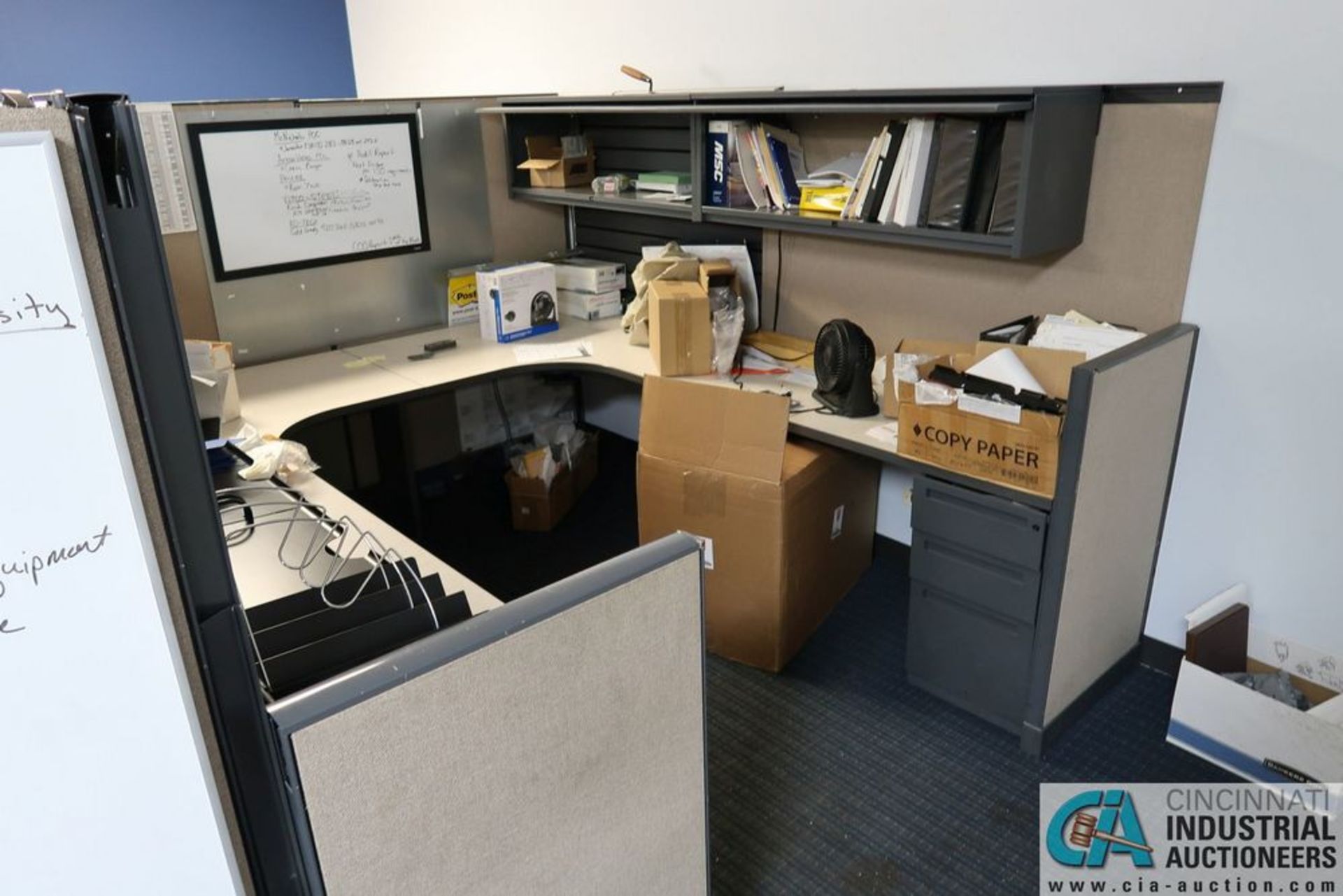 (LOT) OFFICE CUBICLES, (2) 72" X 72", (2) 100" X 92", (2) 112" X 96", (1) 216" X 72" - Image 8 of 10
