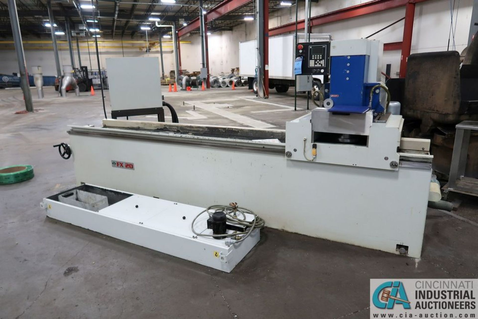 8" x 84" MVM MODEL FX20 AUTOMATIC KNIFE AND SURFACE GRINDER; **Loading Fee Due the "ERRA" Chicago