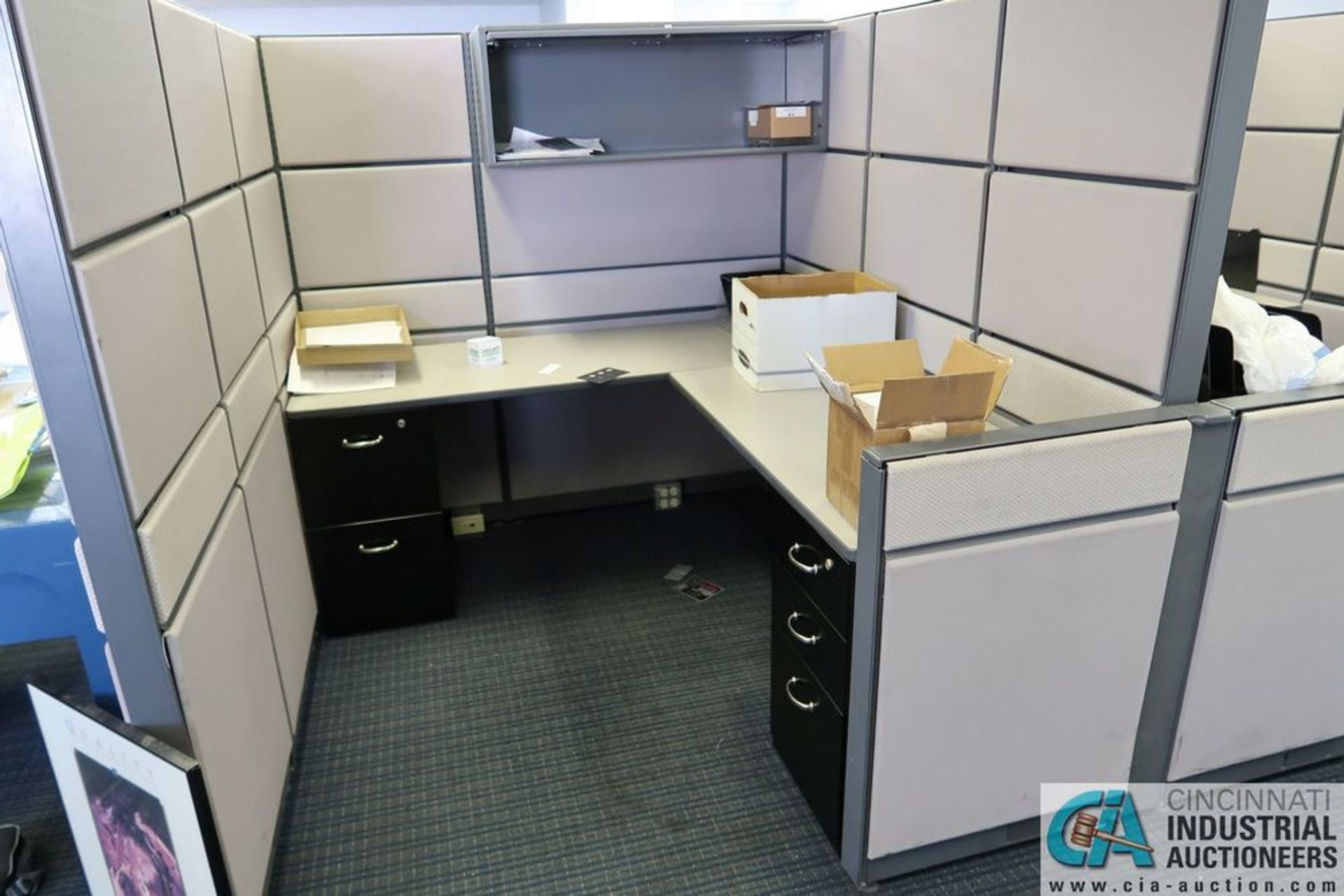(LOT) OFFICE CUBICLES, (2) 72" X 72", (2) 100" X 92", (2) 112" X 96", (1) 216" X 72" - Image 3 of 10