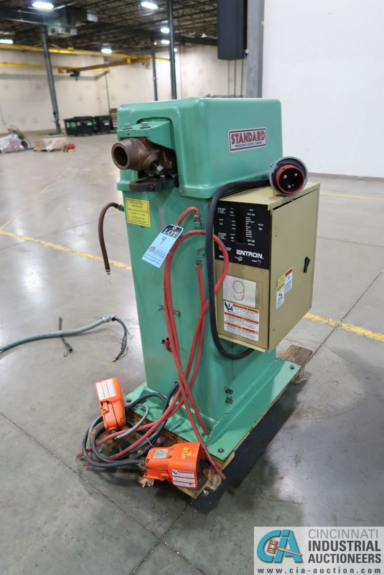 75 KVA STANDARD TYPE AR3-24-75 ROCKER ARM SPOT WELDER; S/N 3054 **Loading Fee Due the "ERRA" Chicago