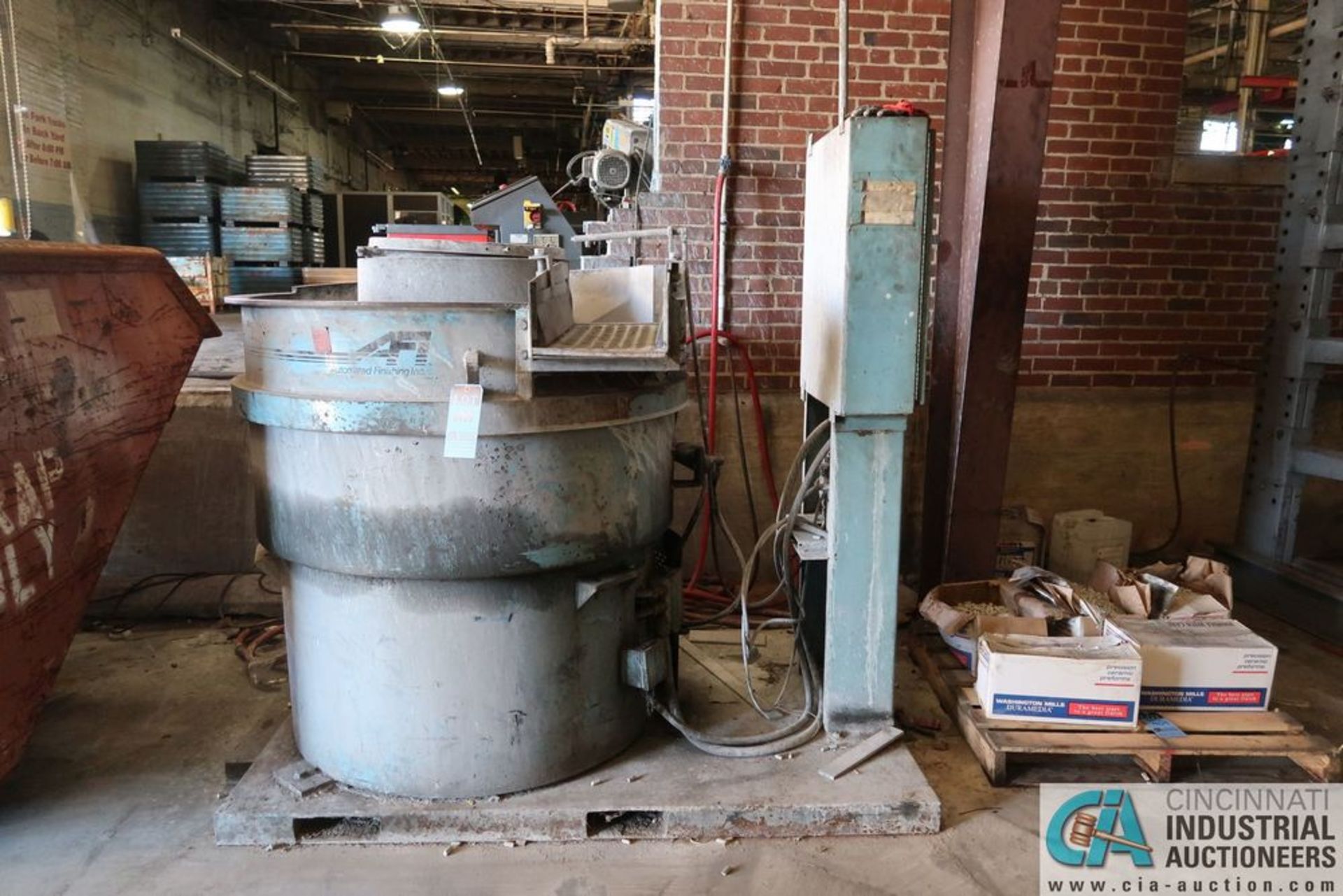 AUTOMATED FINISHING, INC. MODEL 5B7 VIBRATORY BOWL FINISHING MACHINE; *ERRA LOADING FEE - $300.00* - Image 2 of 7