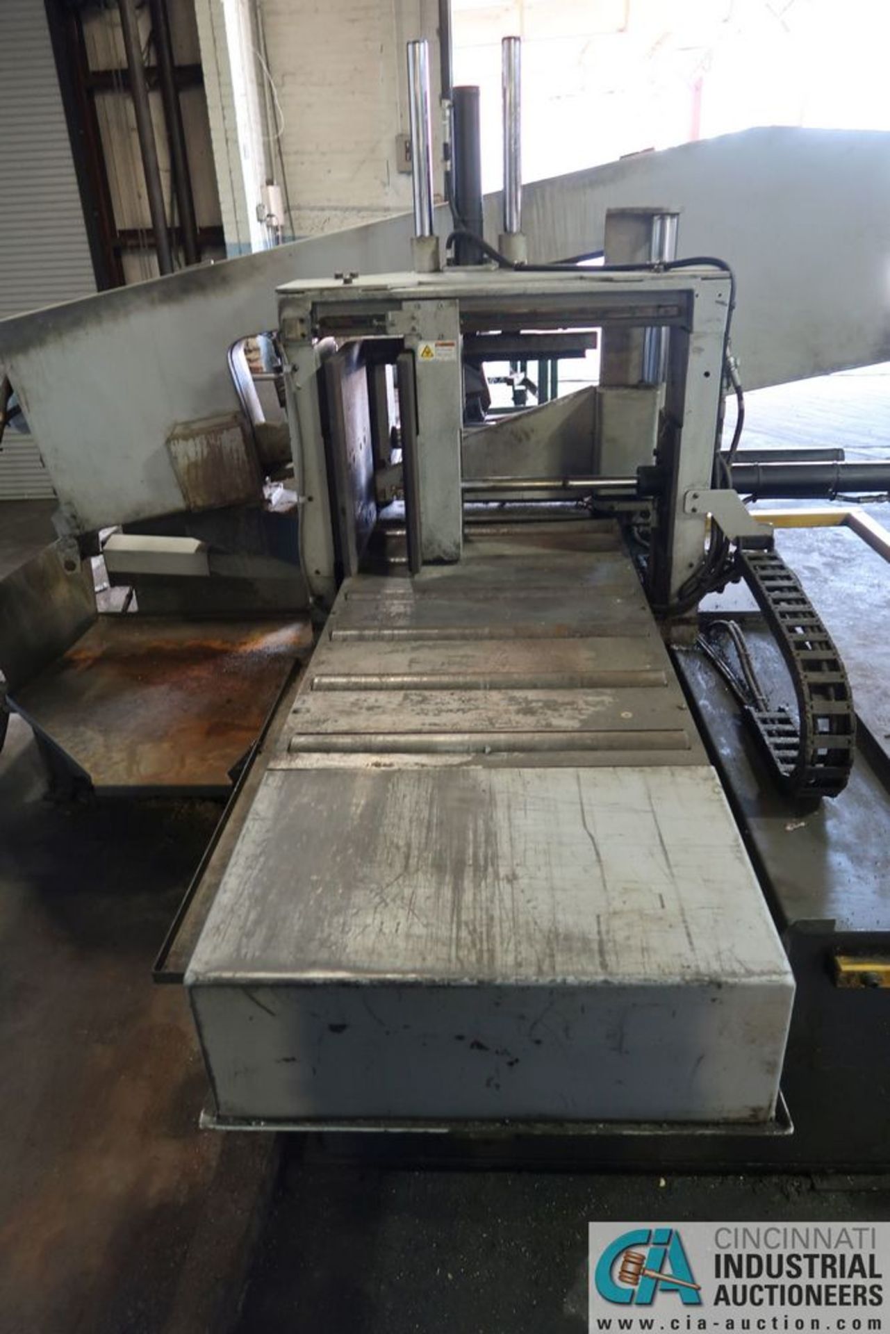 13" X 18" HYD-MECH MODEL S-20A HORIZONTAL PIVOT BAND SAW; S/N 8B0810126, *ERRA LOADING FEE - $500.00 - Image 9 of 10