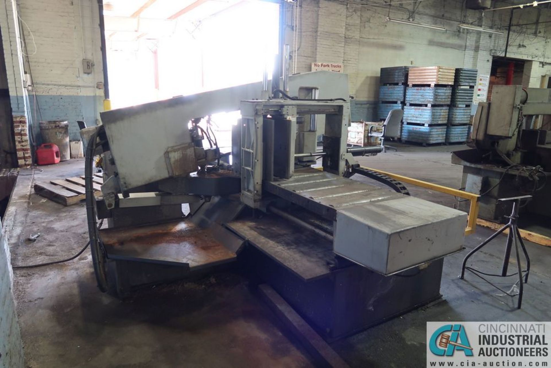 13" X 18" HYD-MECH MODEL S-20A HORIZONTAL PIVOT BAND SAW; S/N 8B0810126, *ERRA LOADING FEE - $500.00 - Image 8 of 10