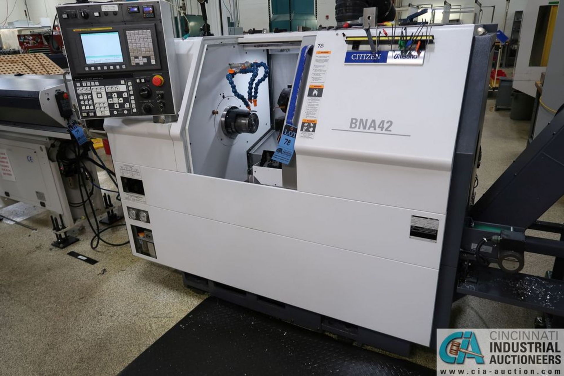 **CITIZEN MIYANO BNA-42S2 FIVE-AXIS CNC LATHE** Sold subject to bid confirmation**