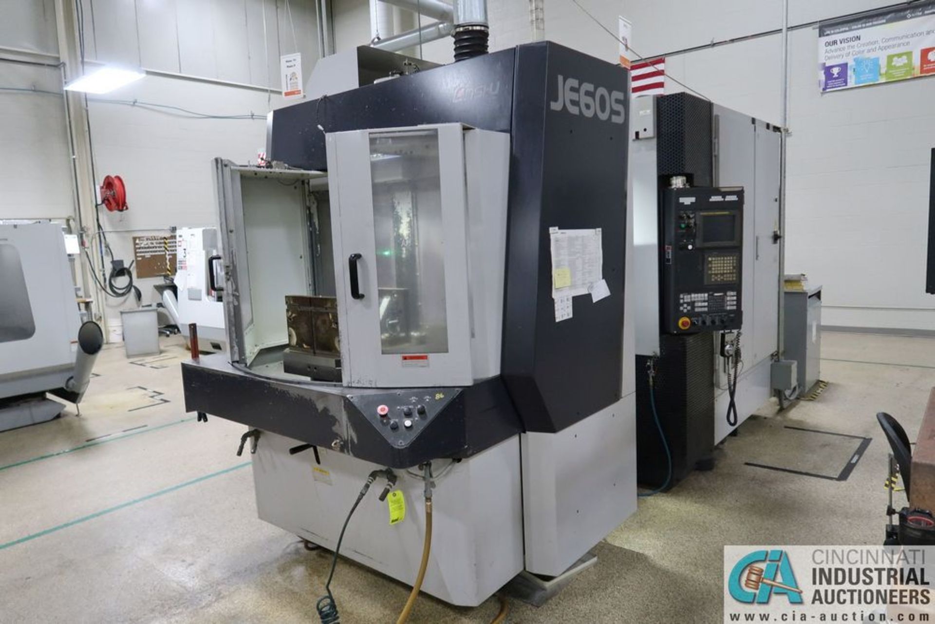 ENSHU MODEL JE60S TWO-PALLET CNC HORIZONTAL **Load out due Midway Machinery Movers $600.00
