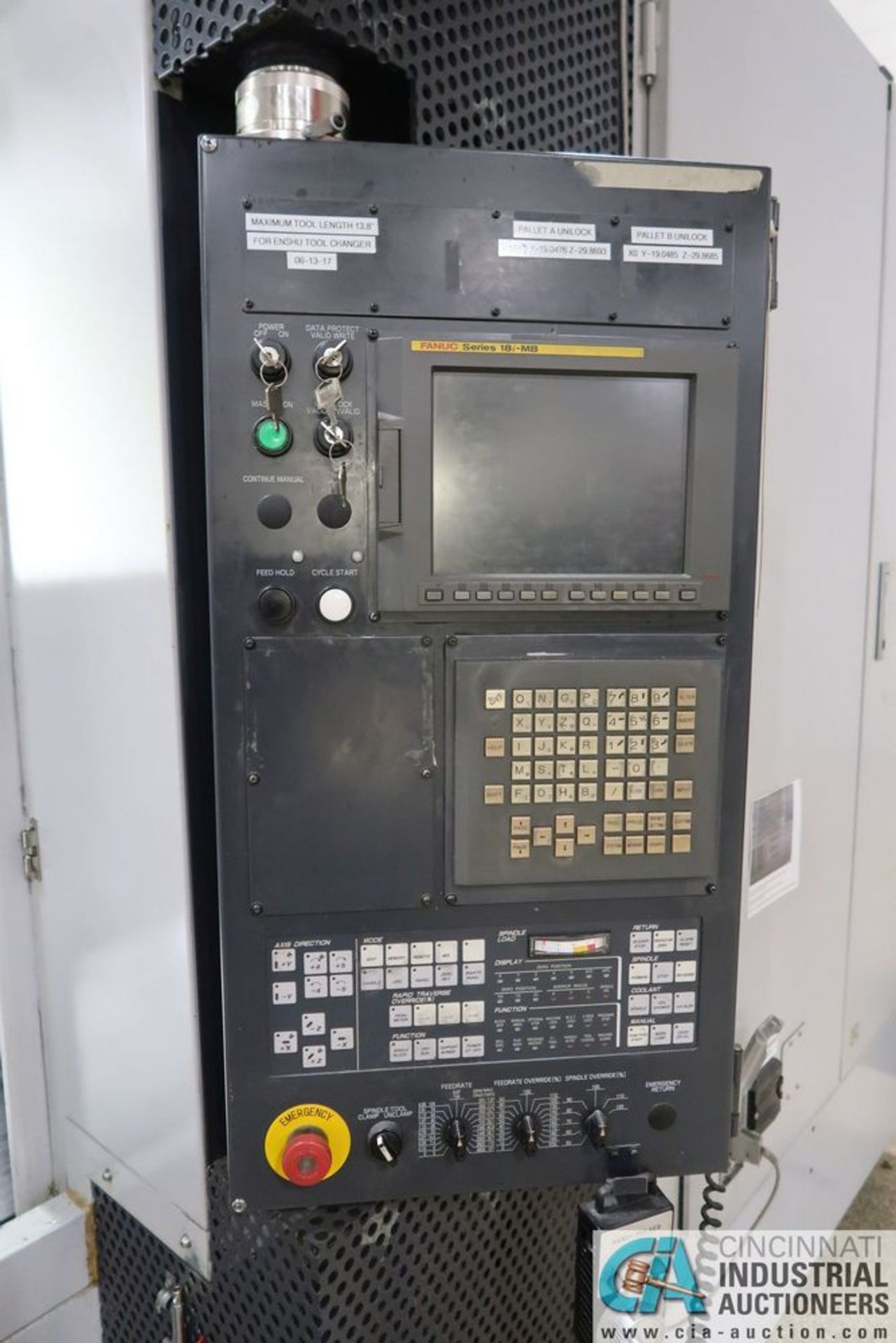ENSHU MODEL JE60S TWO-PALLET CNC HORIZONTAL **Load out due Midway Machinery Movers $600.00 - Image 3 of 17