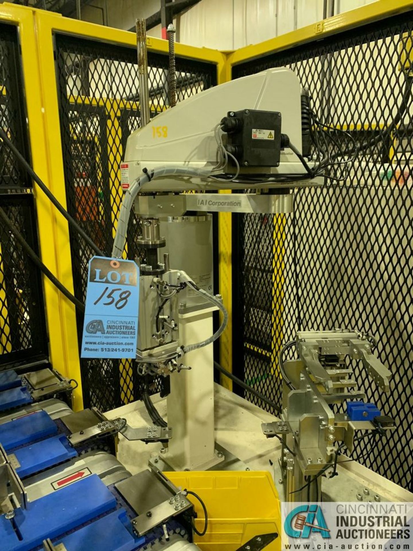 OVERALL BID LOTS 156-159; ROBOT PRESS CELL **Loading fee due Griner $600.00 price valid until 3/19** - Image 4 of 9