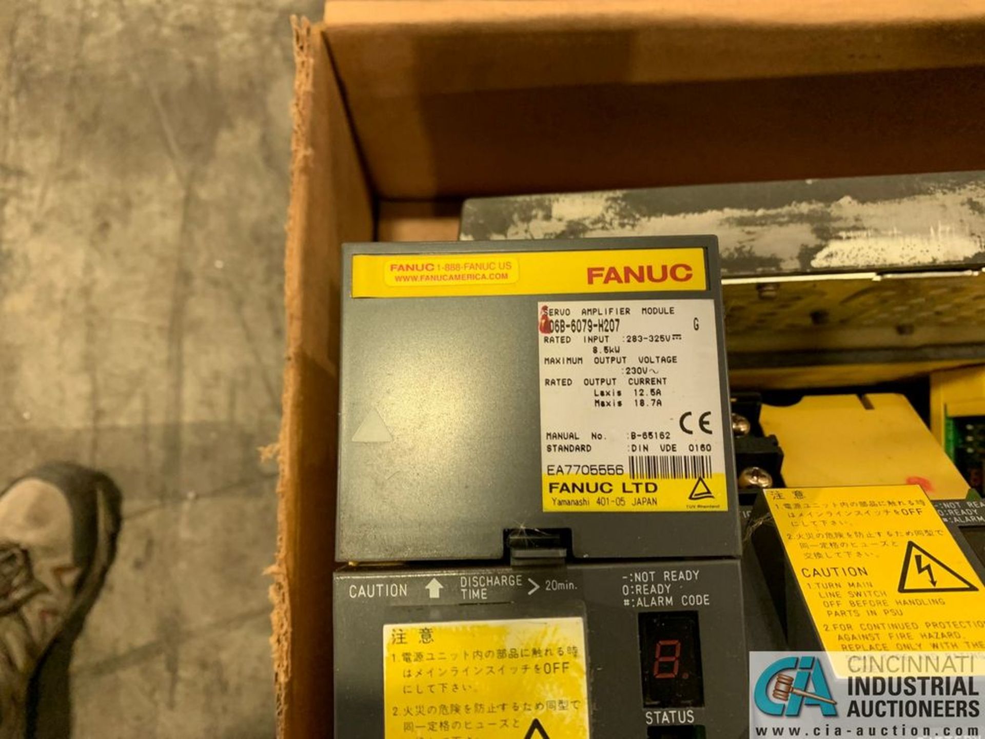 (SKID) MECTRON PARTS - FANUC DRIVES, MITSUBISHI CONTROLLERS AND MONITORS - Image 3 of 8