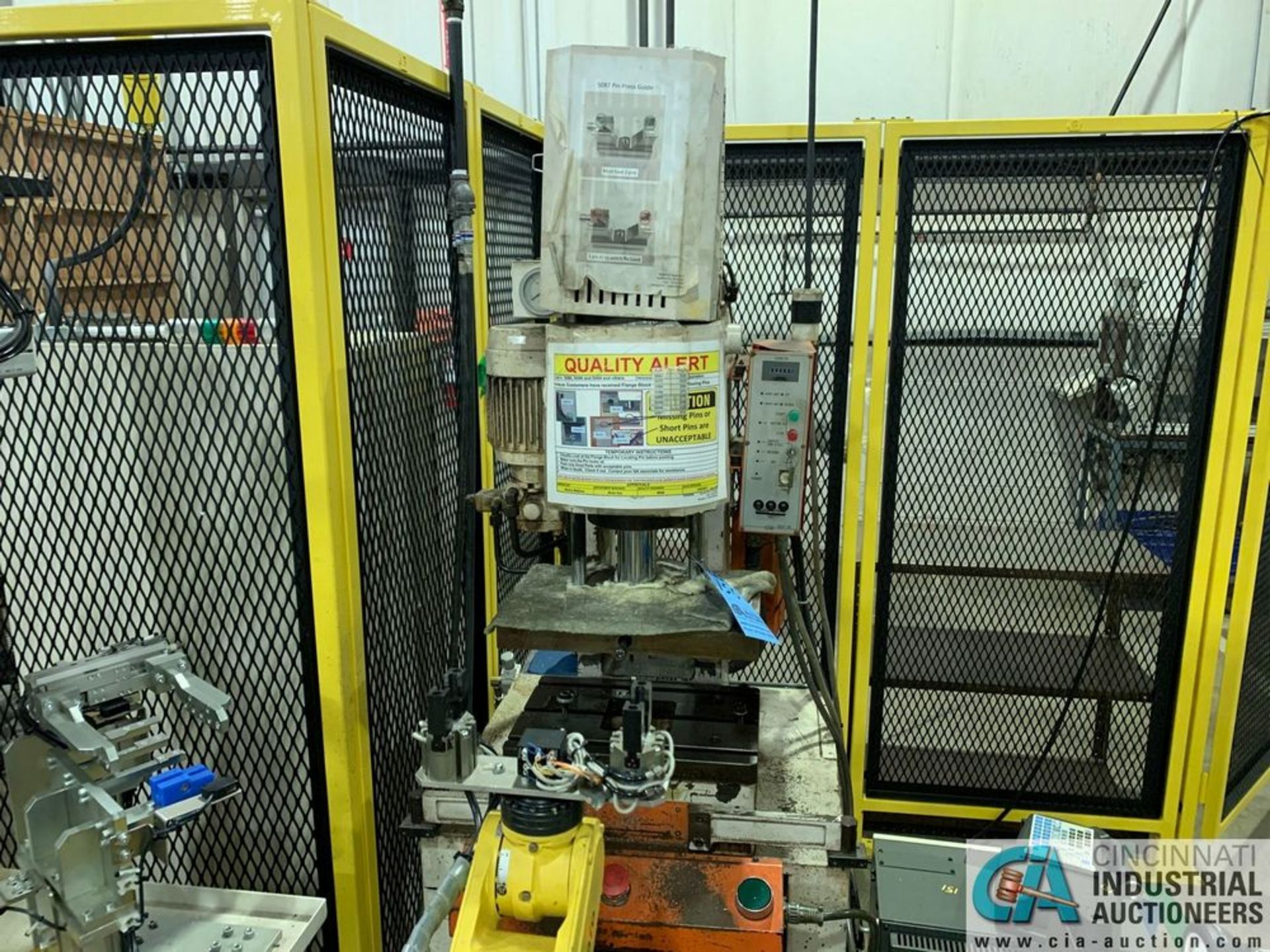 OVERALL LOTS 150-154; ROBOT PRESS CELL **Loading fee due Griner Eng $600.00 price valid until 3/19** - Image 5 of 12