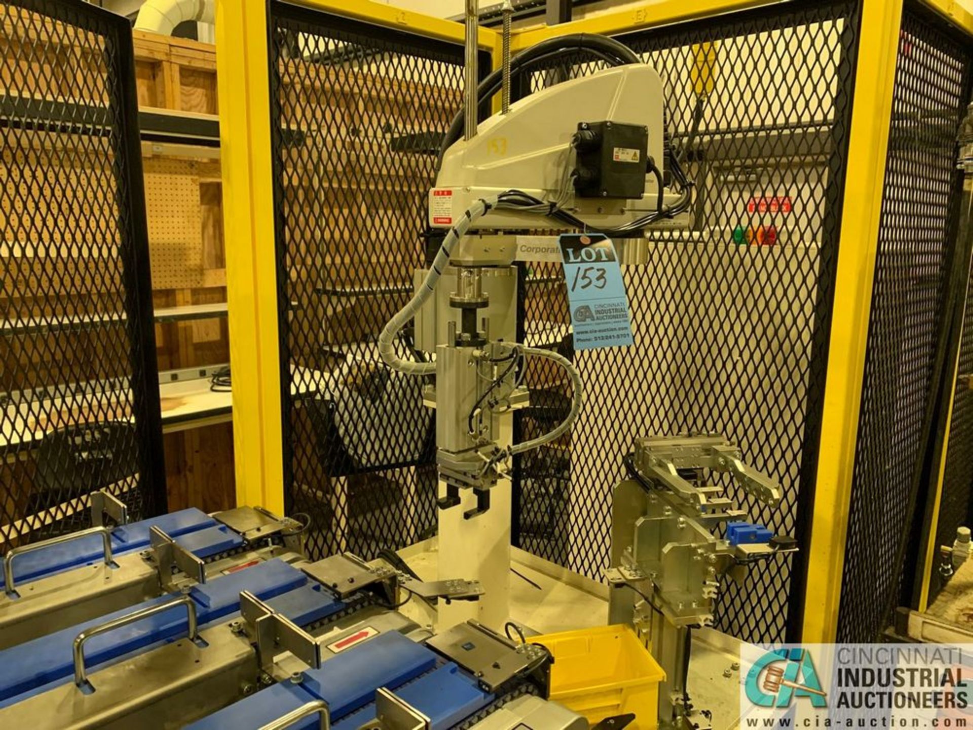 OVERALL LOTS 150-154; ROBOT PRESS CELL **Loading fee due Griner Eng $600.00 price valid until 3/19** - Image 6 of 12