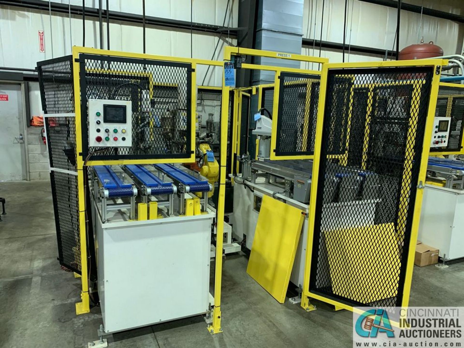 OVERALL LOTS 150-154; ROBOT PRESS CELL **Loading fee due Griner Eng $600.00 price valid until 3/19**