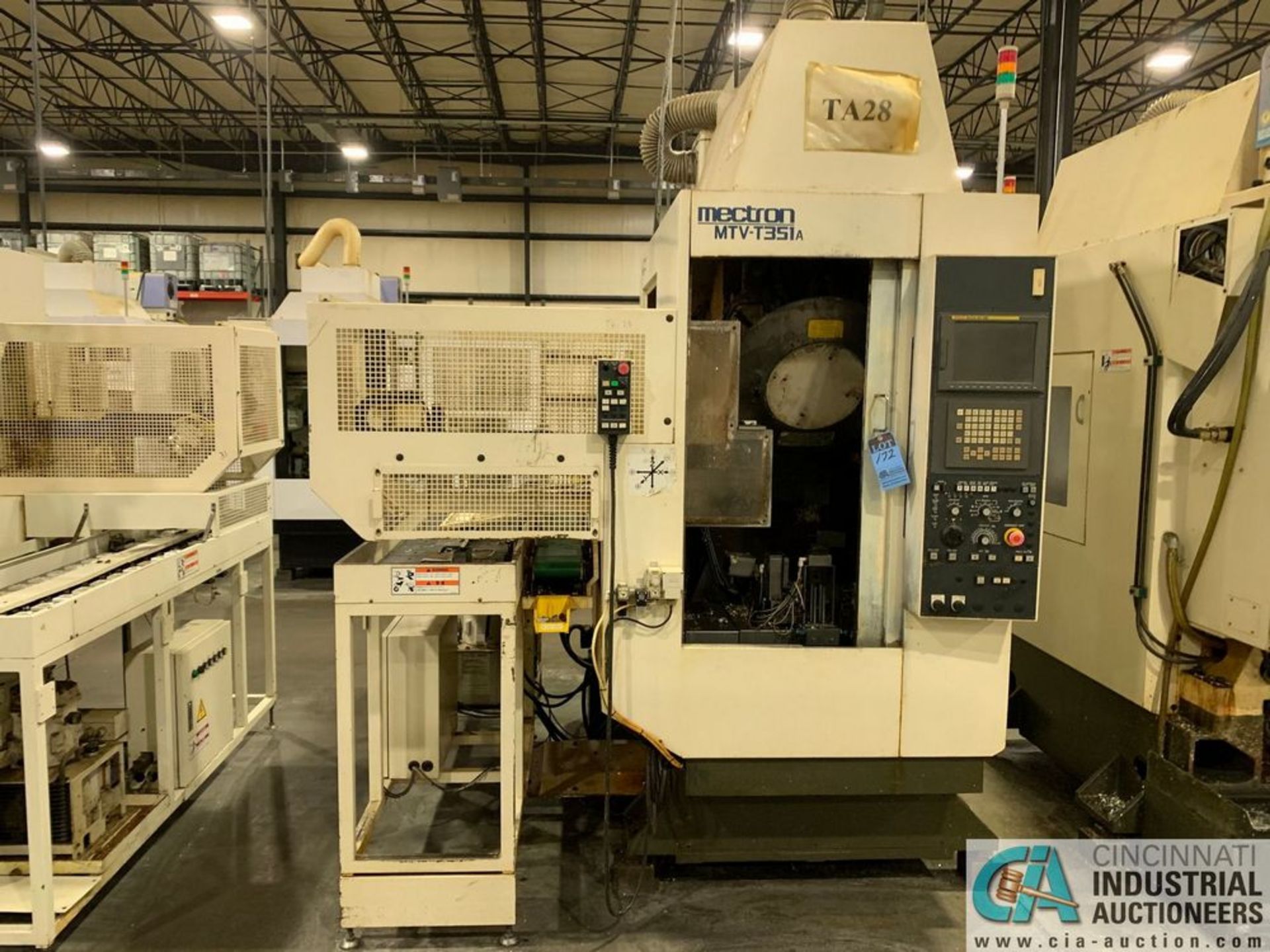 MECTRON MIYANO MODEL MTV-T351A CNC DRILLING & TAPPING CENTER W/ LOADER AND STOCKER TABLE*Loading fee - Image 2 of 17