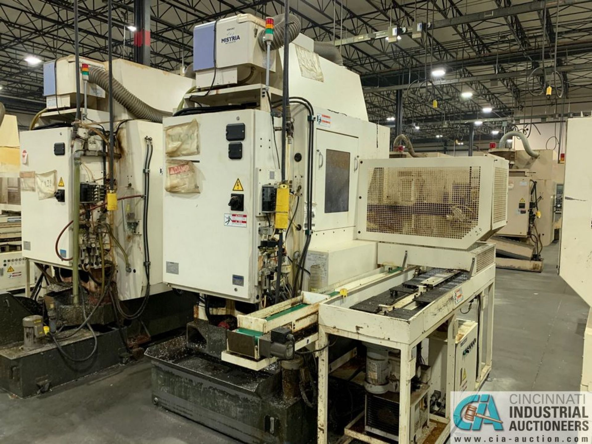 MECTRON MIYANO MODEL MTV-T351A CNC DRILLING * TAPPING CENTER W/ LOADER AND STOCKER TABLE*Loading fee - Image 10 of 13