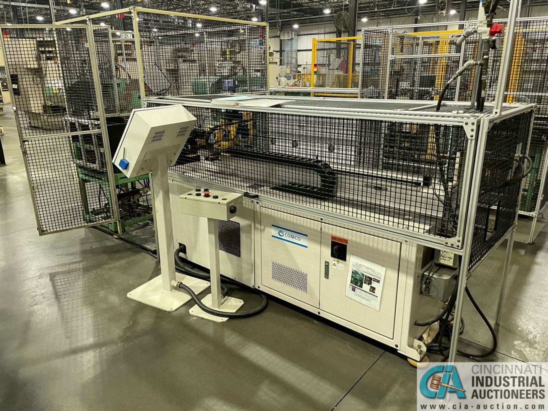 COMCO MODEL TMS-15ND DUAL STACK ELECTRIC CNC TUBE BENDER; S/N BOJ13X007-DP, CNC CONTROL PANEL, 19. - Image 4 of 11