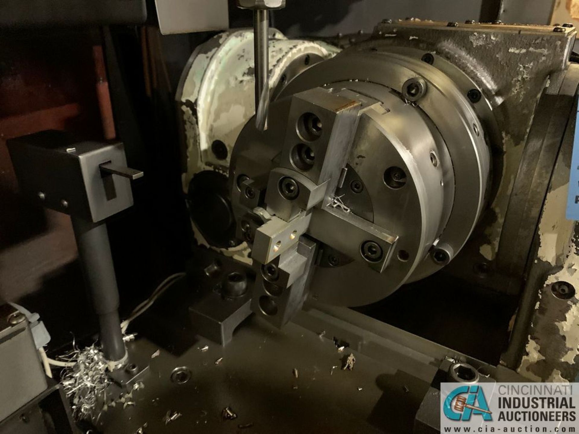 6" 4TH AND 5TH AXIS TRUNION TYPE, 6" TWO-JAW CHUCK *Loading fee due Griner $200.00 price valid 3/19* - Image 2 of 3