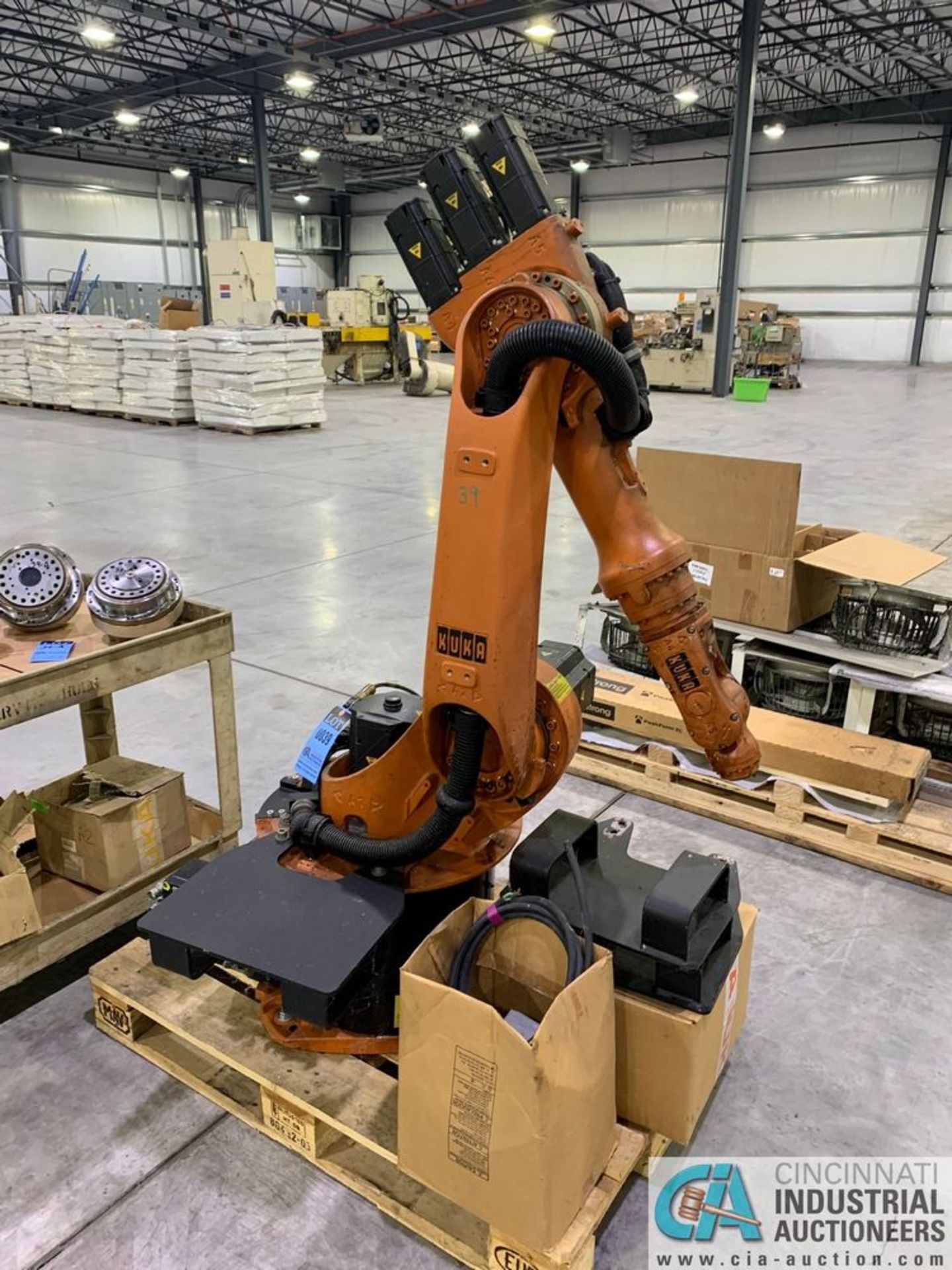 KUKA TYPE KR6 ROBOT; S/N 861446 (NEW 2008)**Loading fee due Griner $100.00 price valid until 3/19** - Image 2 of 5