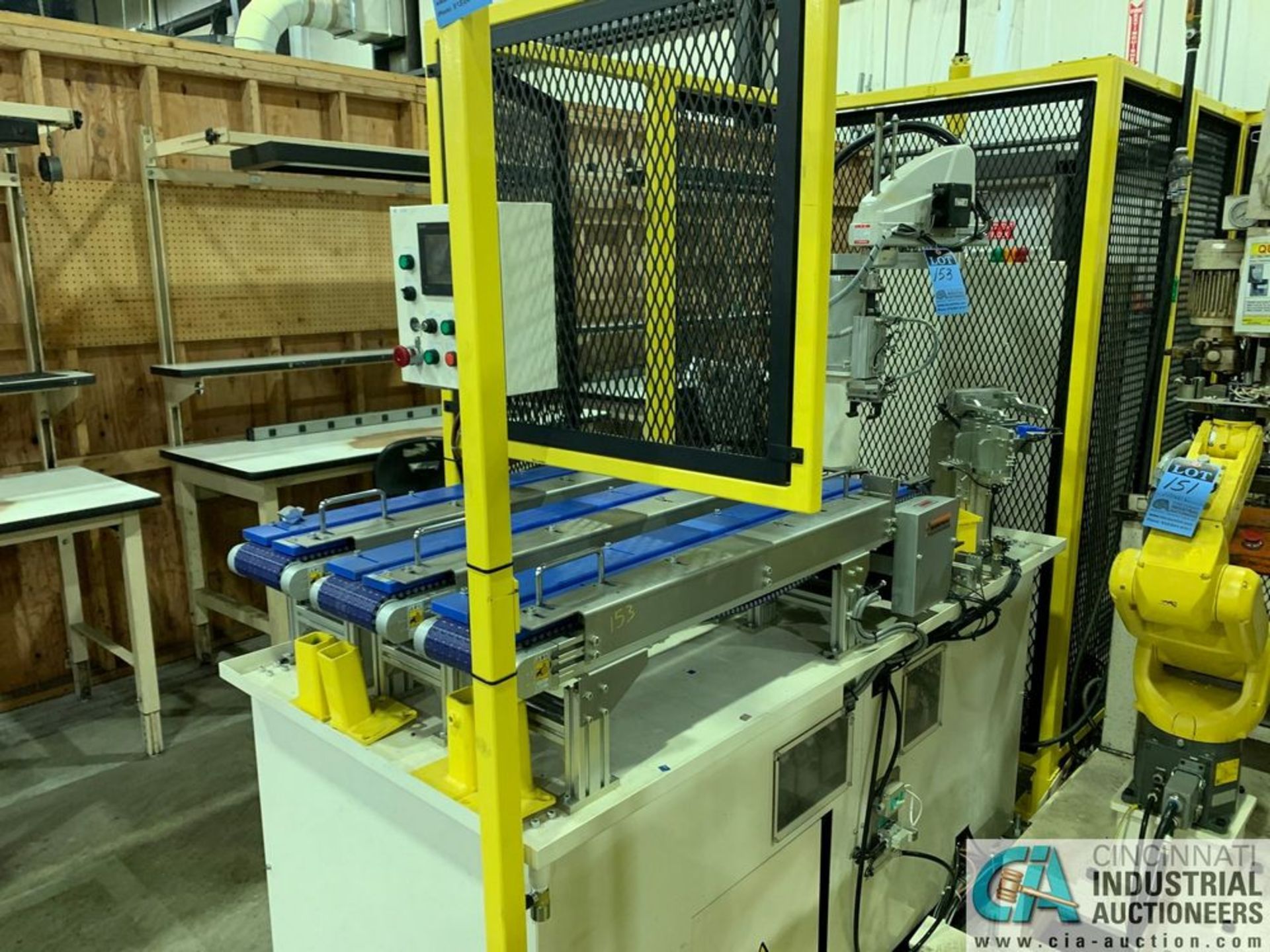 OVERALL LOTS 150-154; ROBOT PRESS CELL **Loading fee due Griner Eng $600.00 price valid until 3/19** - Image 7 of 12