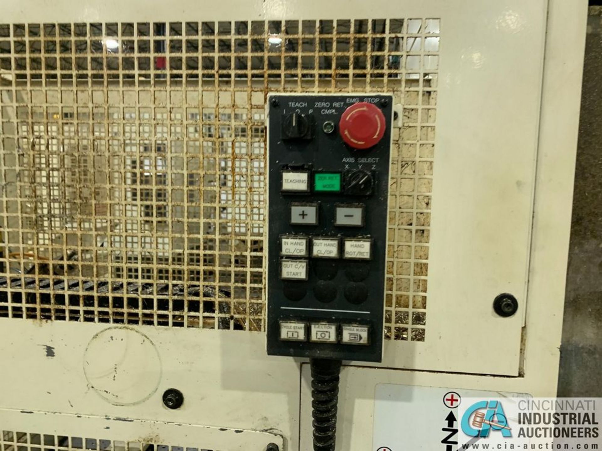 MECTRON MIYANO MODEL MTV-T351A CNC DRILLING * TAPPING CENTER W/ LOADER AND STOCKER TABLE*Loading fee - Image 7 of 13