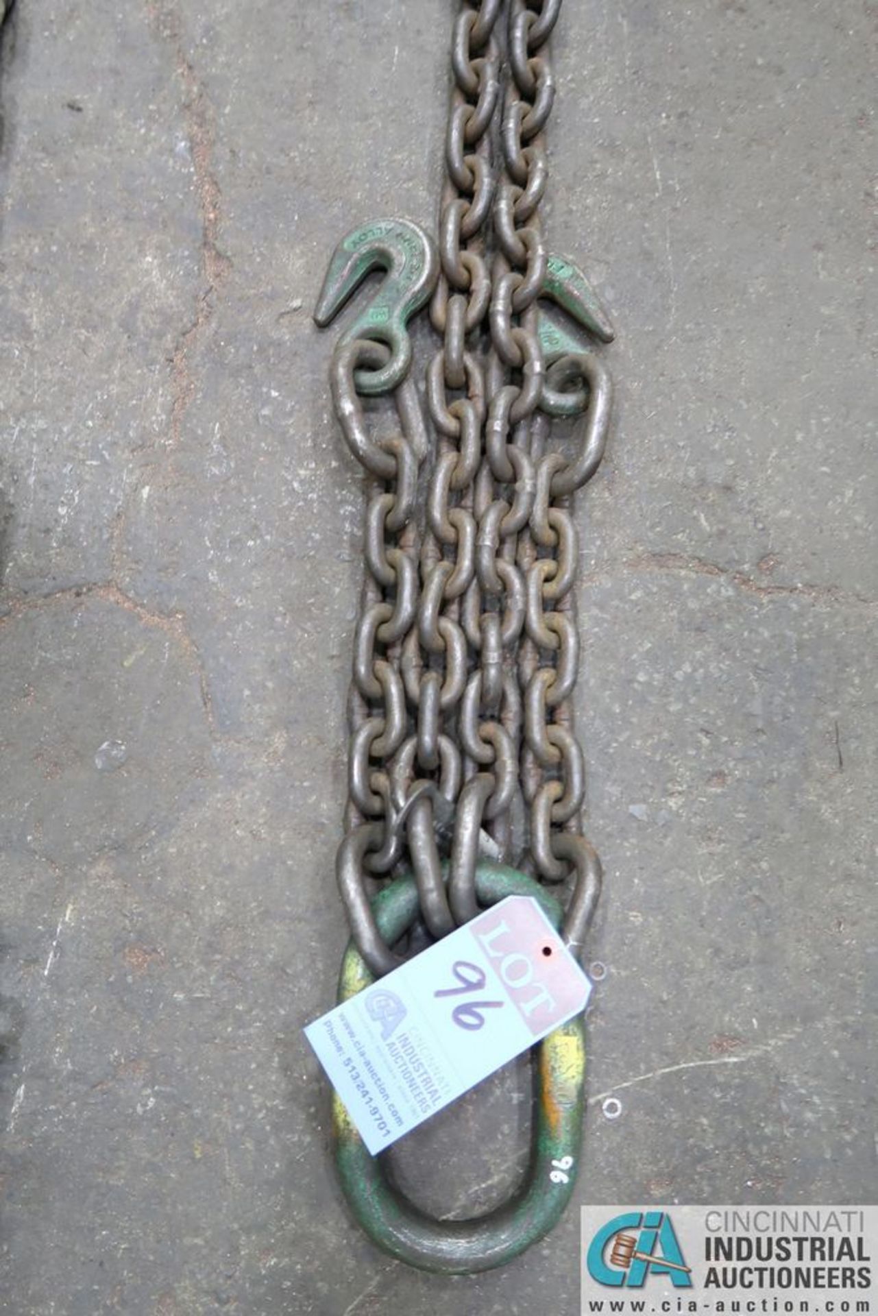 20' 2-HOOK LIFTING CHAIN - Image 2 of 4