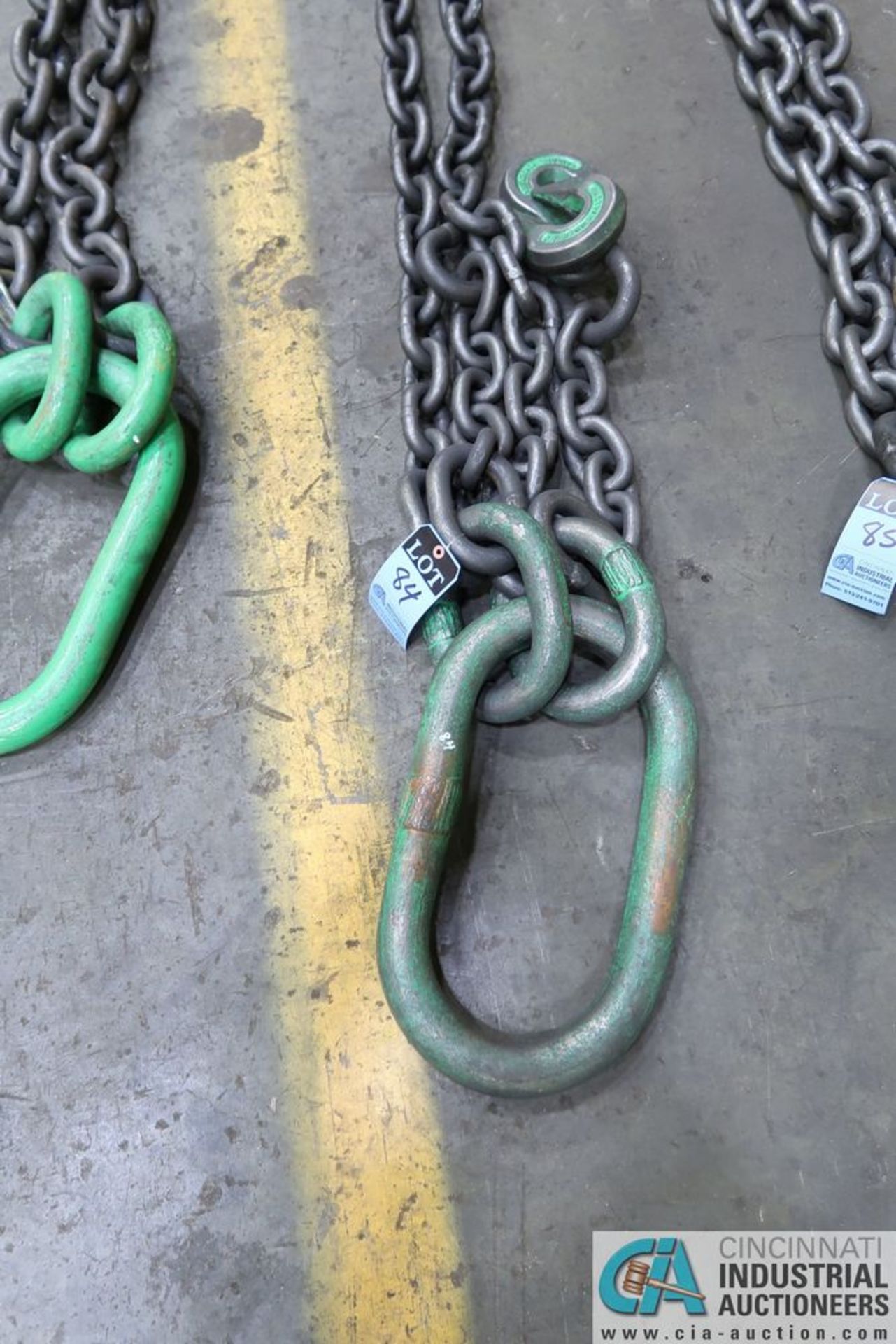 28' 2-HOOK LIFTING CHAIN - Image 2 of 3
