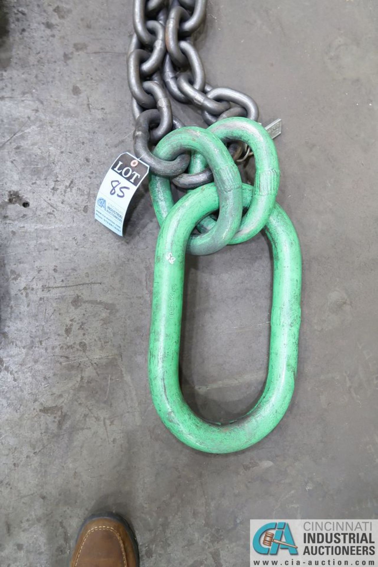 28' 2-HOOK LIFTING CHAIN - Image 2 of 4