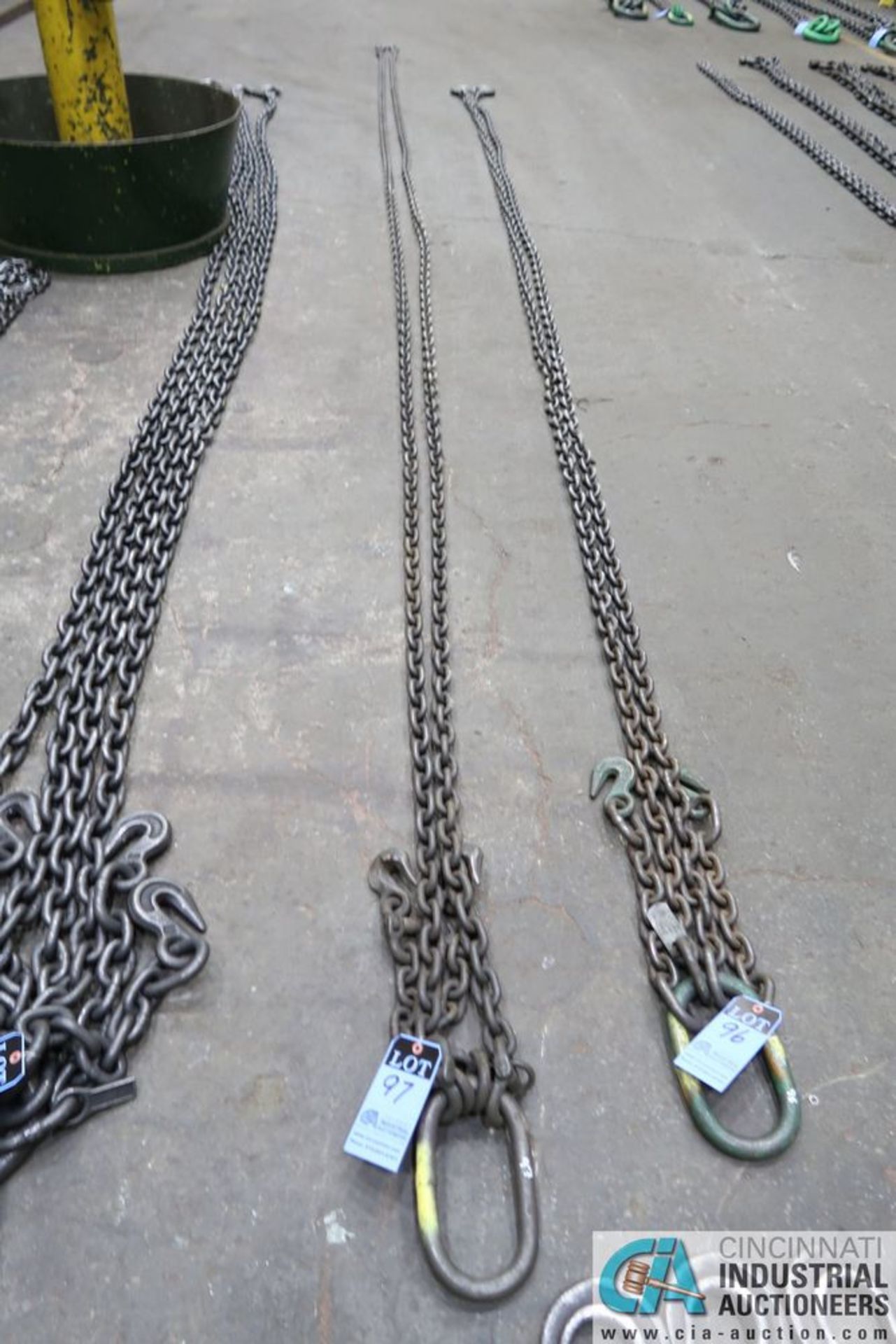 24' 2-HOOK LIFTING CHAIN