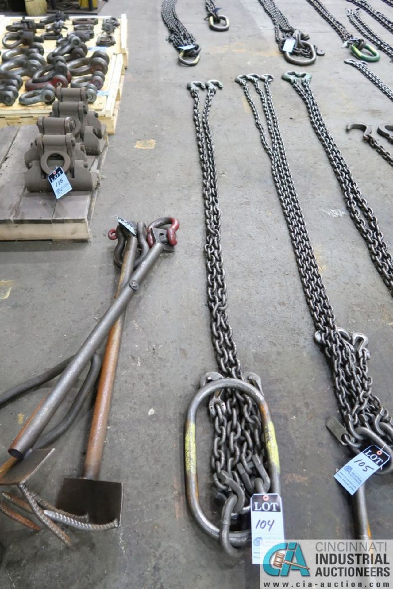 10' 2-HOOK LIFTING CHAIN